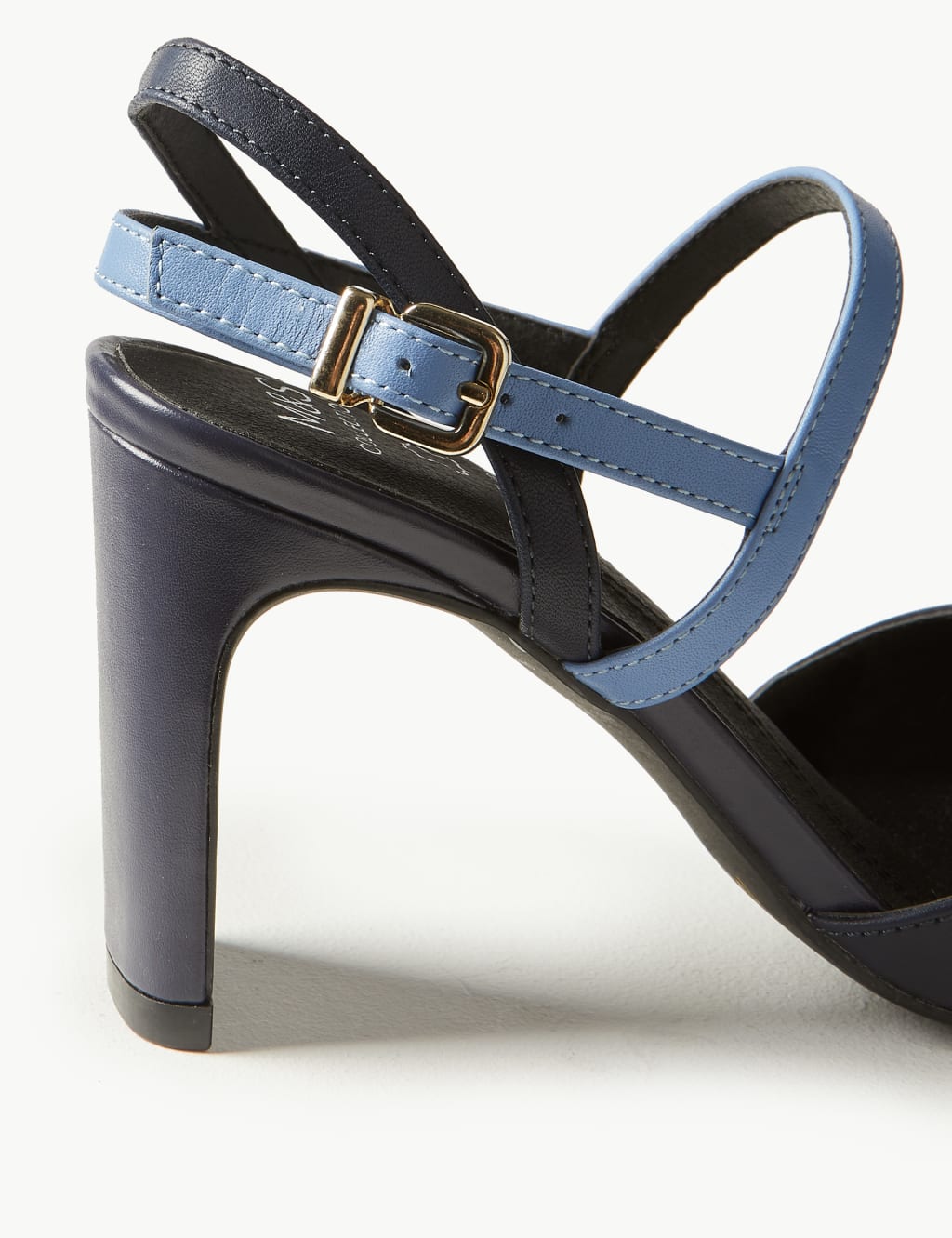 Leather Almond Toe Court Shoes 4 of 5