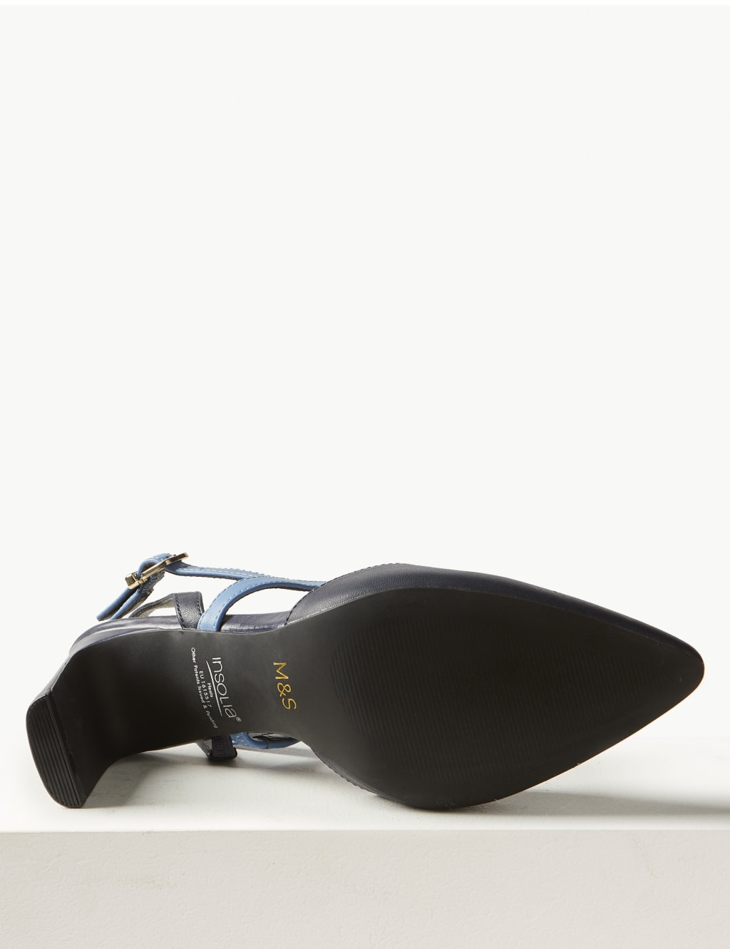 Leather Almond Toe Court Shoes 5 of 5