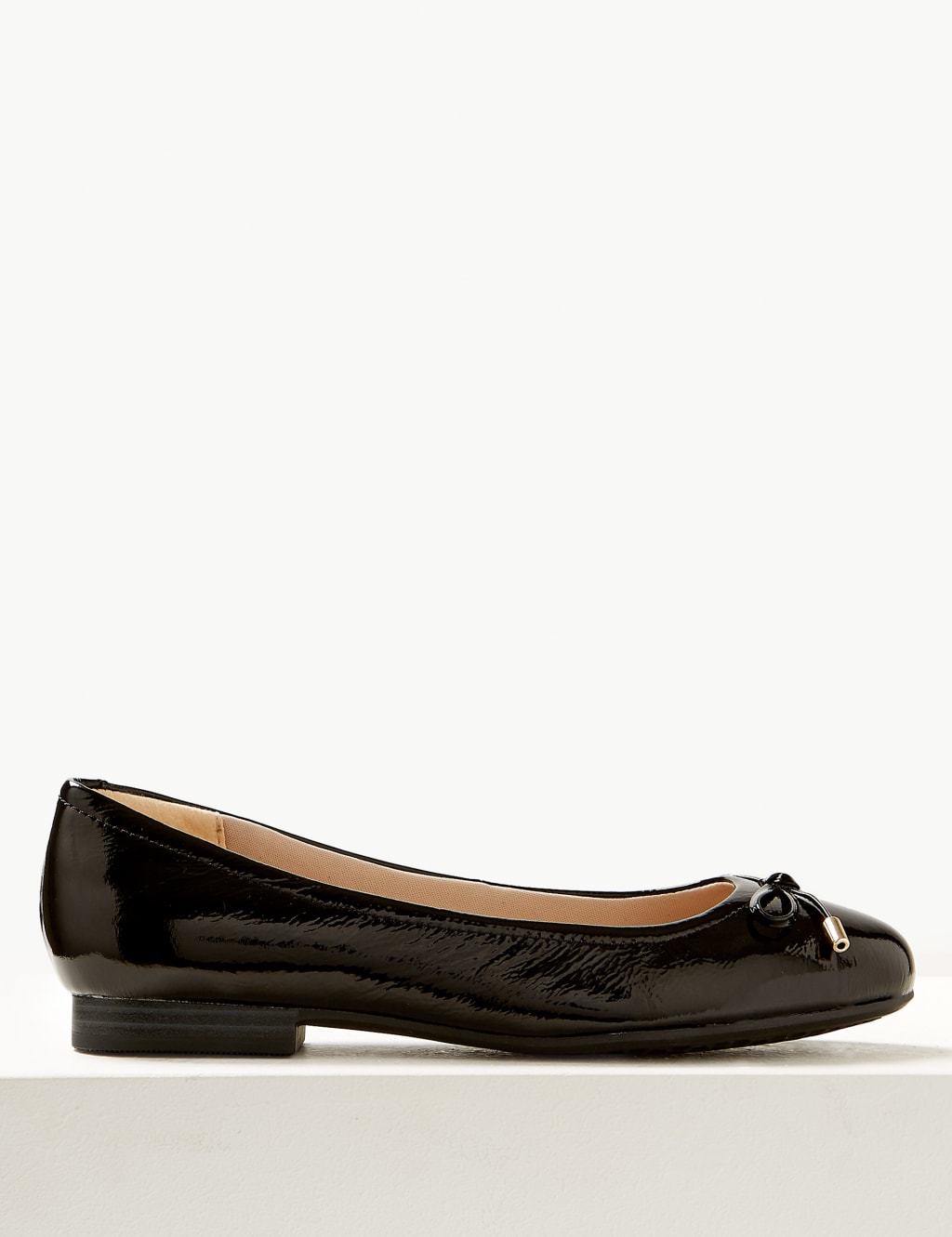 Leather Bow Pumps 2 of 5