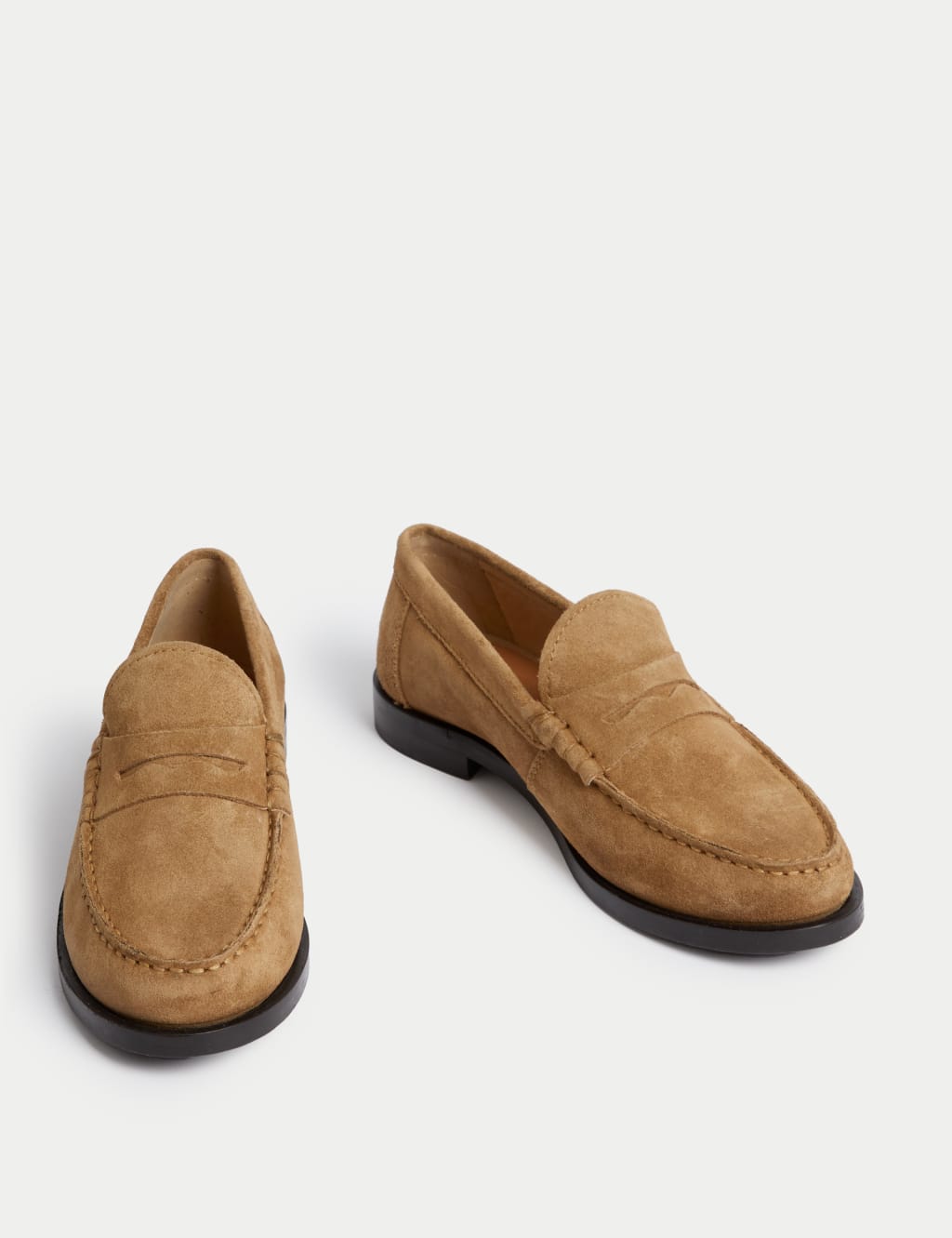 Suede Loafers M S Collection M S