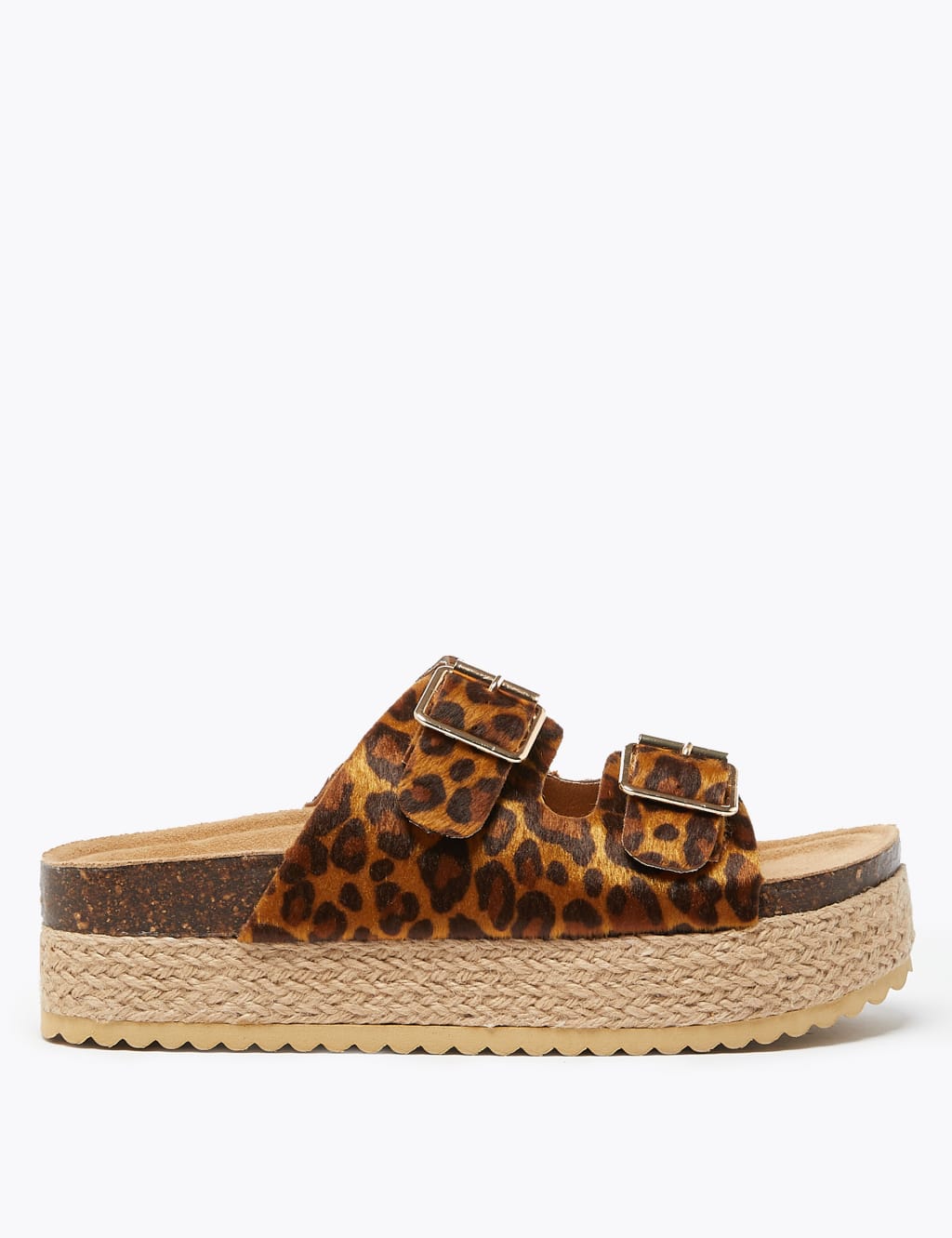 Flatform Open Toe Mules M S Collection M S