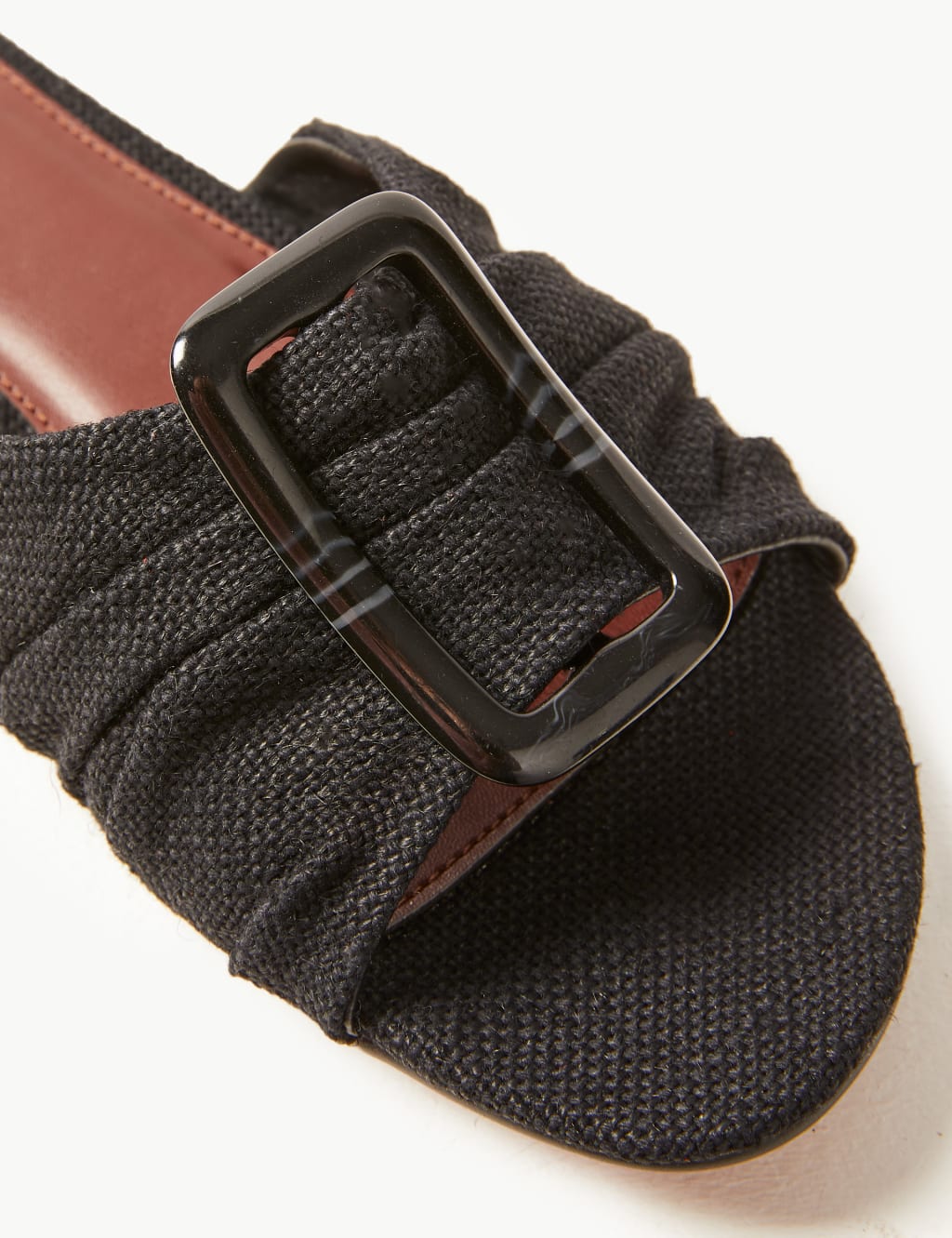 Ruched Buckle Sandals 4 of 5