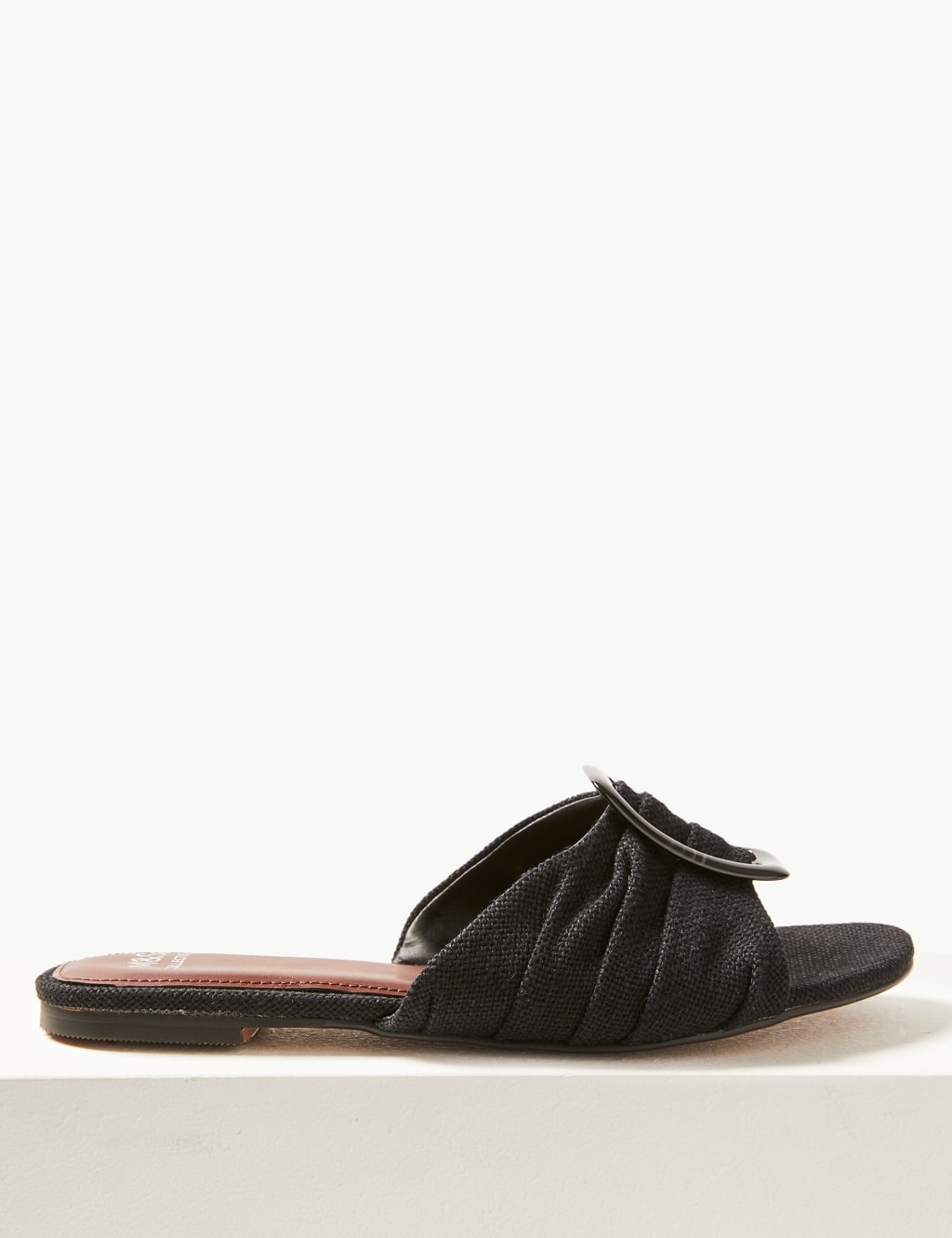 Ruched Buckle Sandals 2 of 5