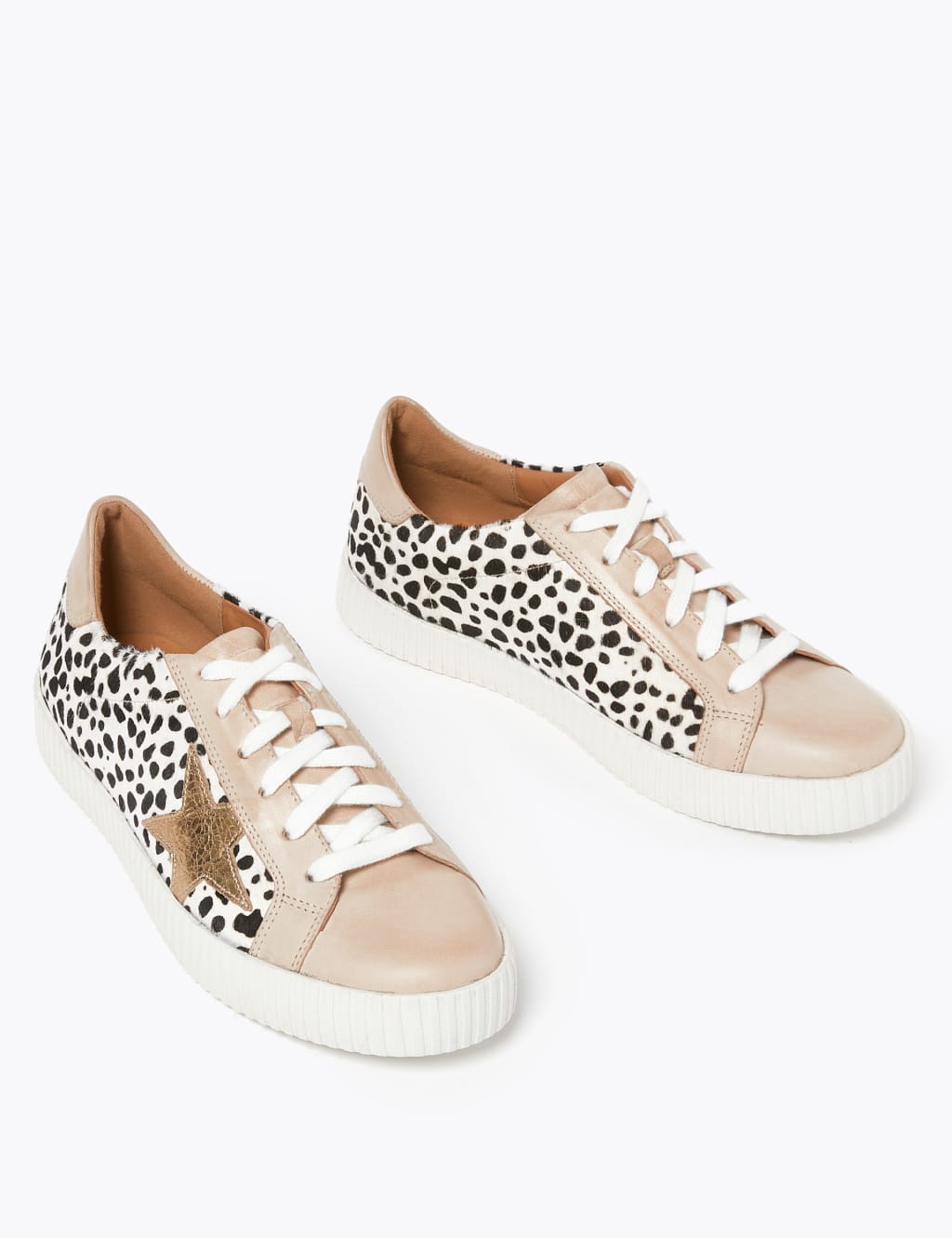 Womens leopard print trainers best sale
