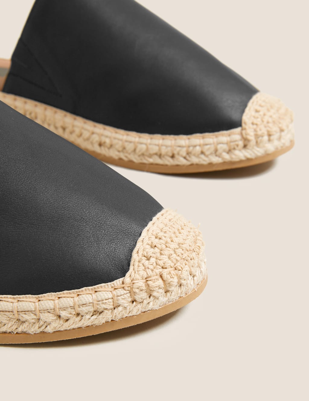 Espadrille mules flat clearance
