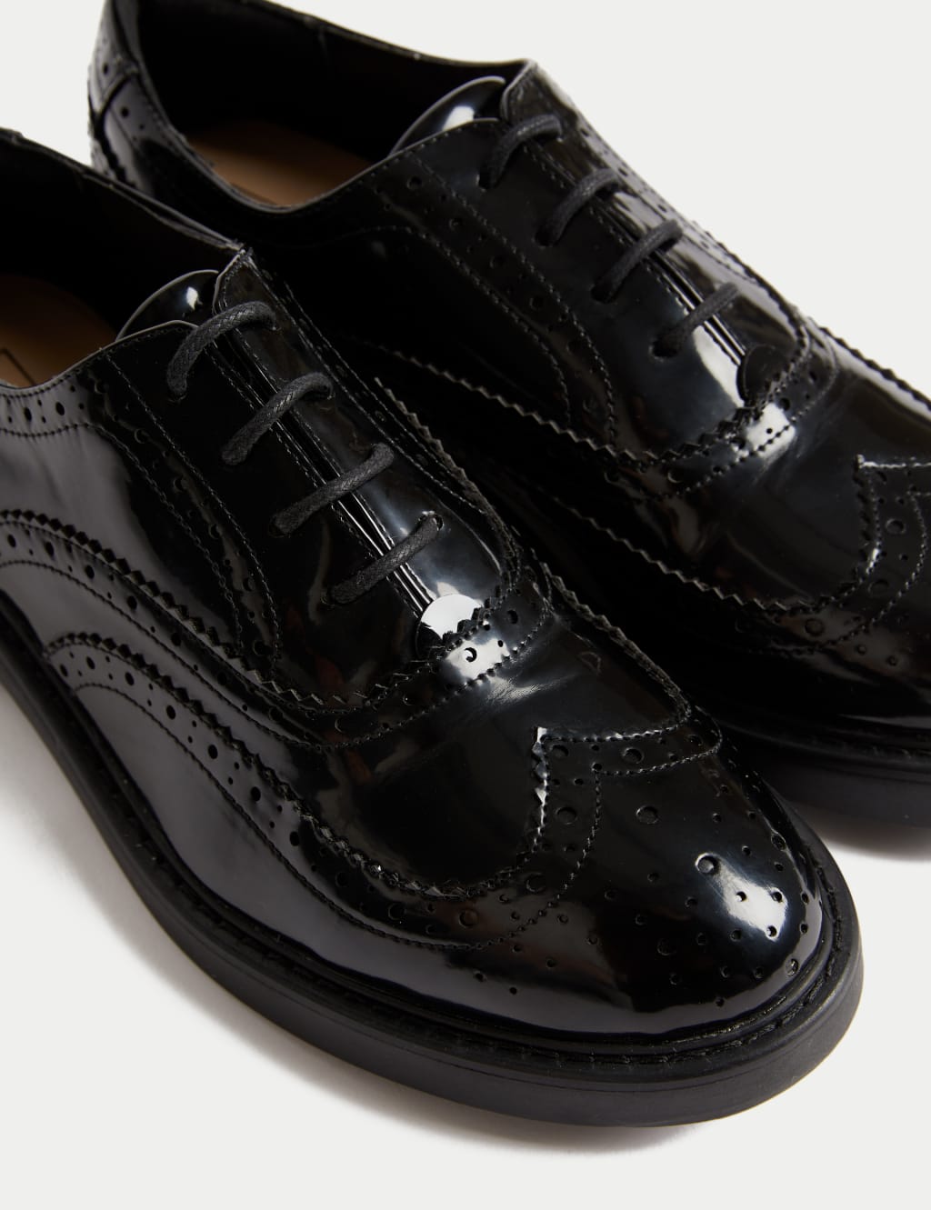 Patent Lace Up Brogues 3 of 3