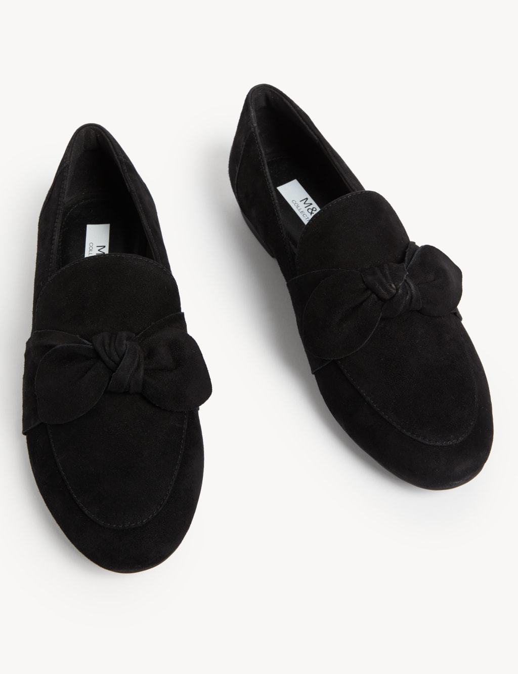 Flat suede loafers top
