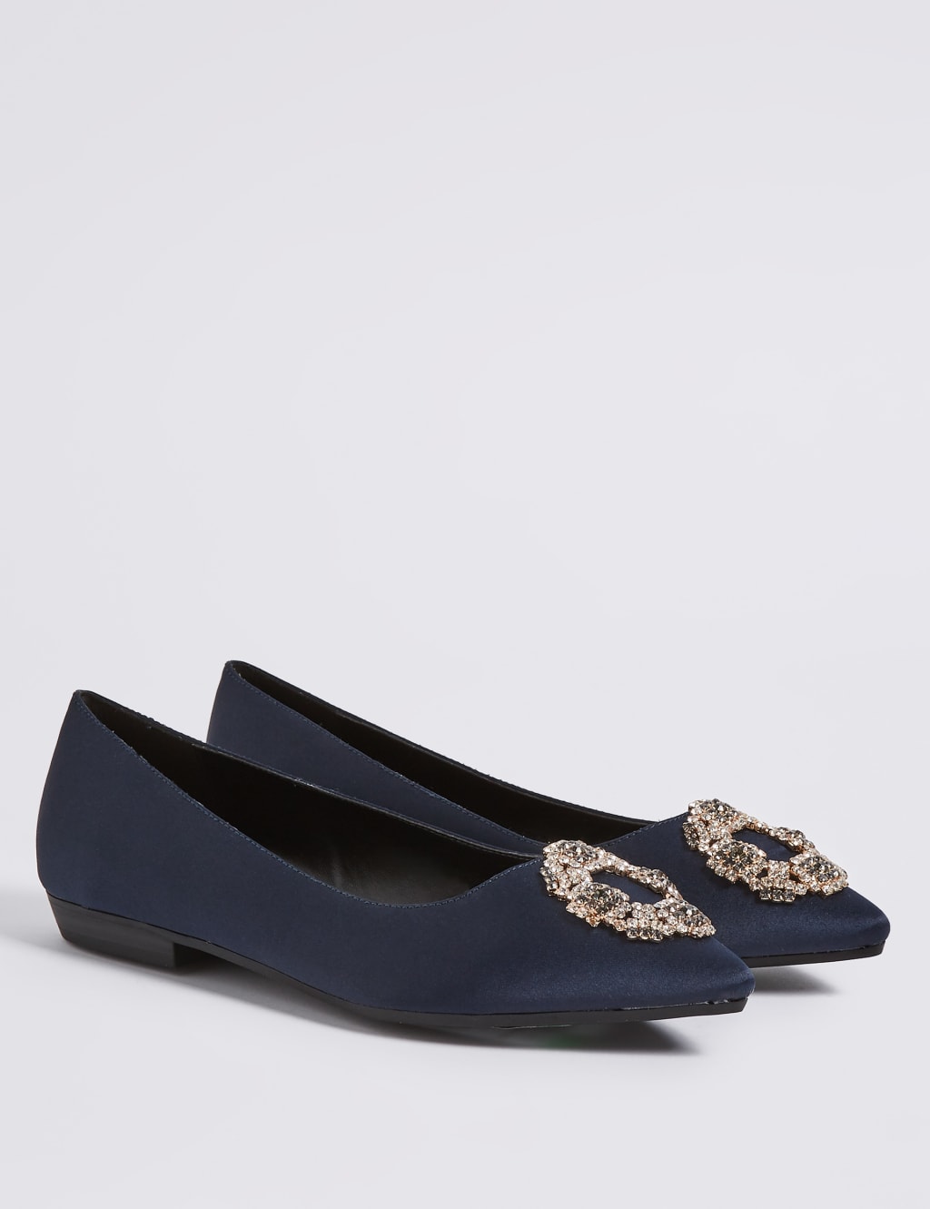 Jewel Trim Ballerina Pumps 3 of 6