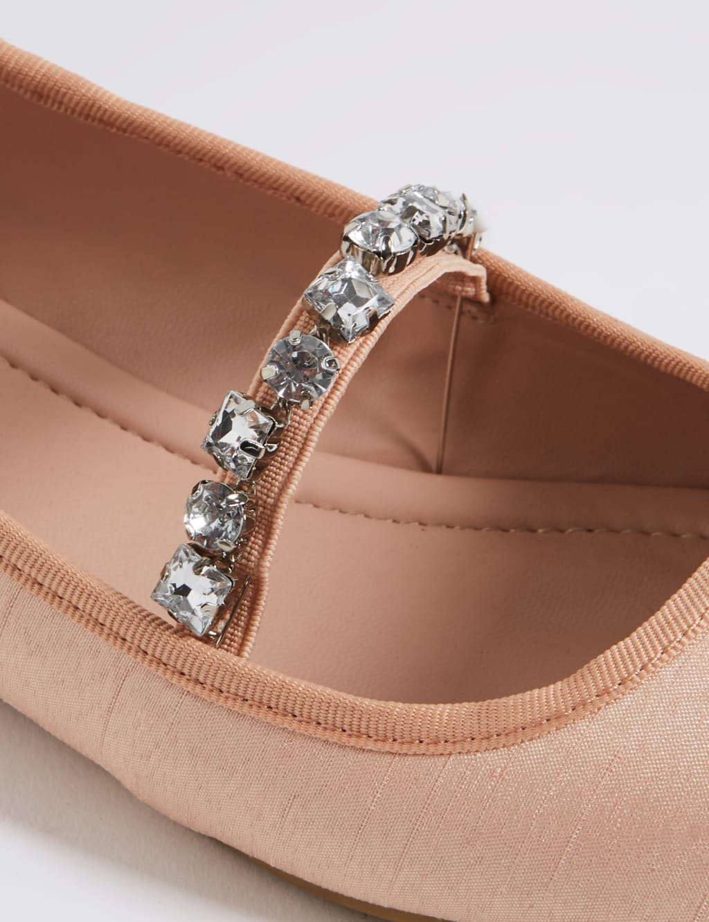 Jewelled ballet pumps sale