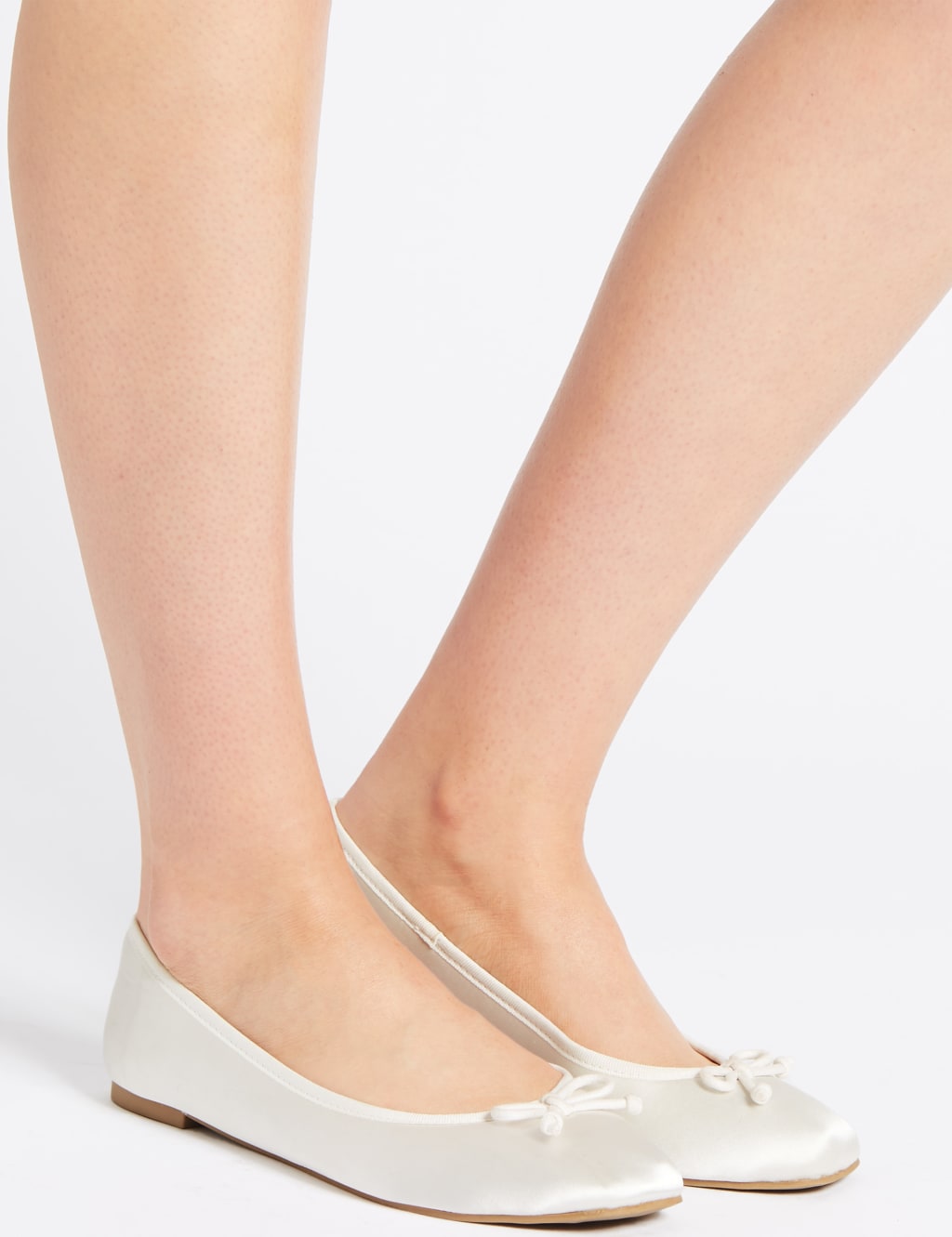 Bow Ballerina Pumps M S Collection M S