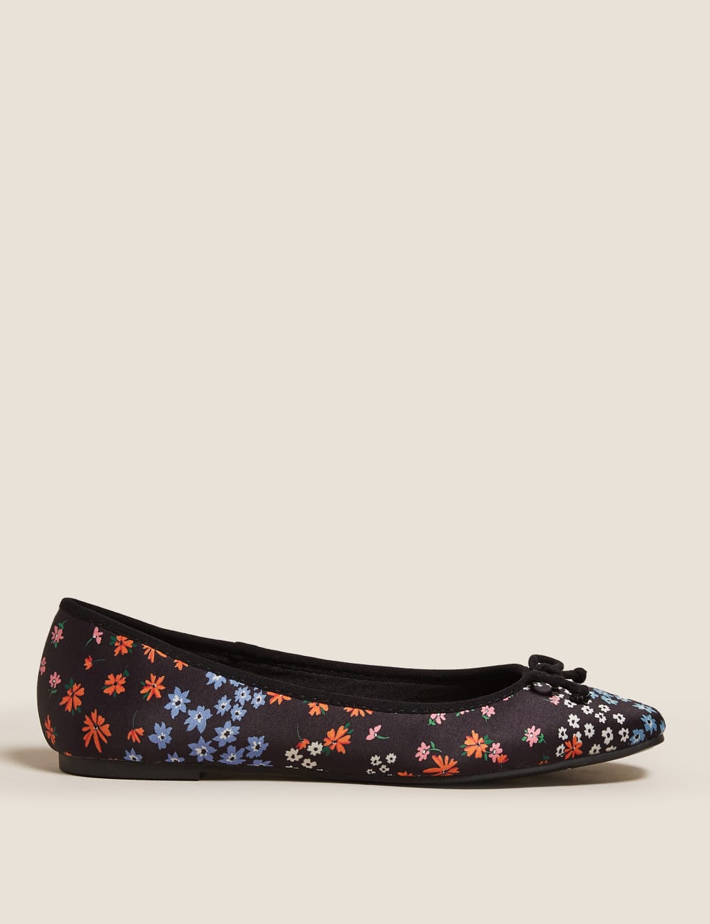 Floral ballet shoes top