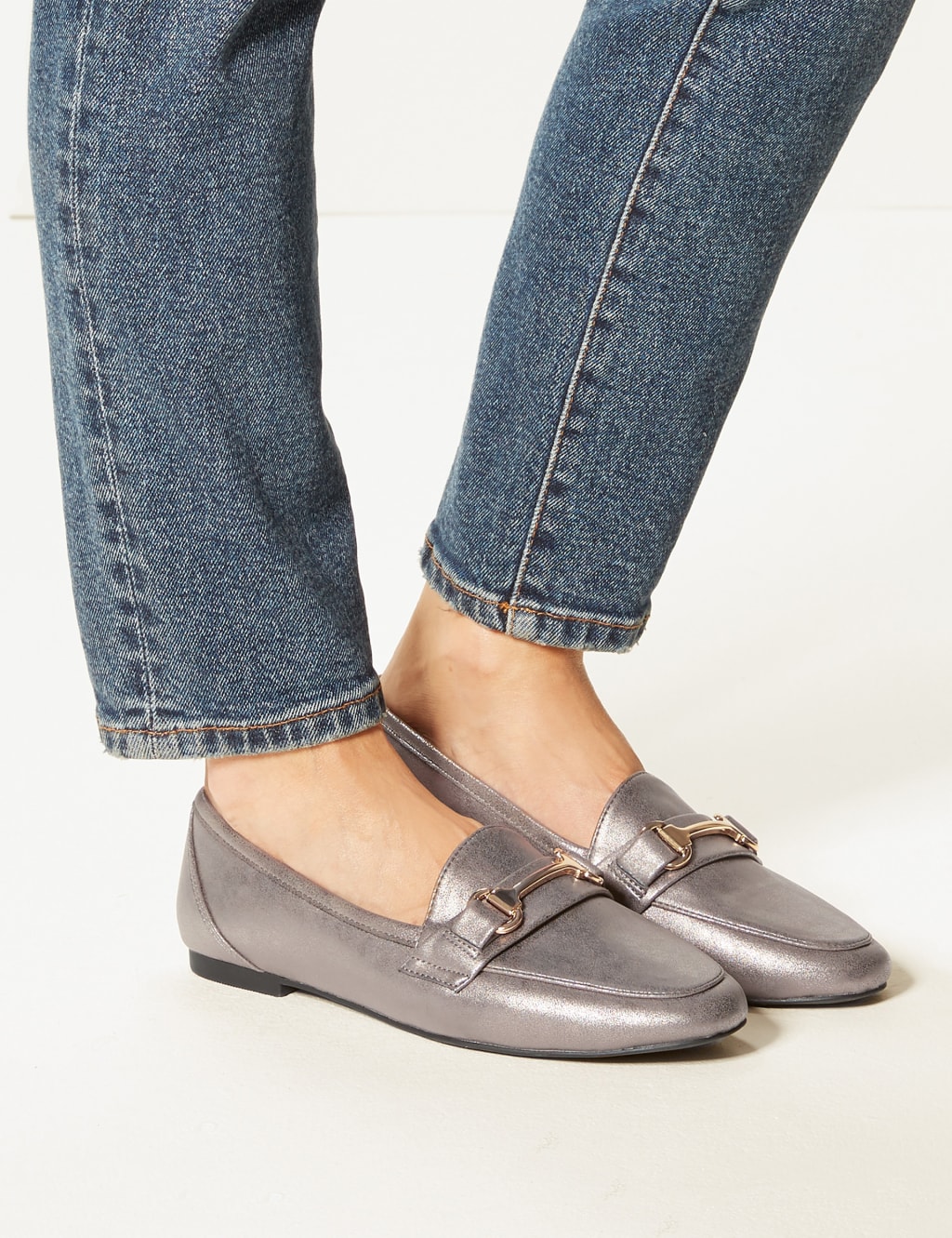 M&s wide fit loafers store