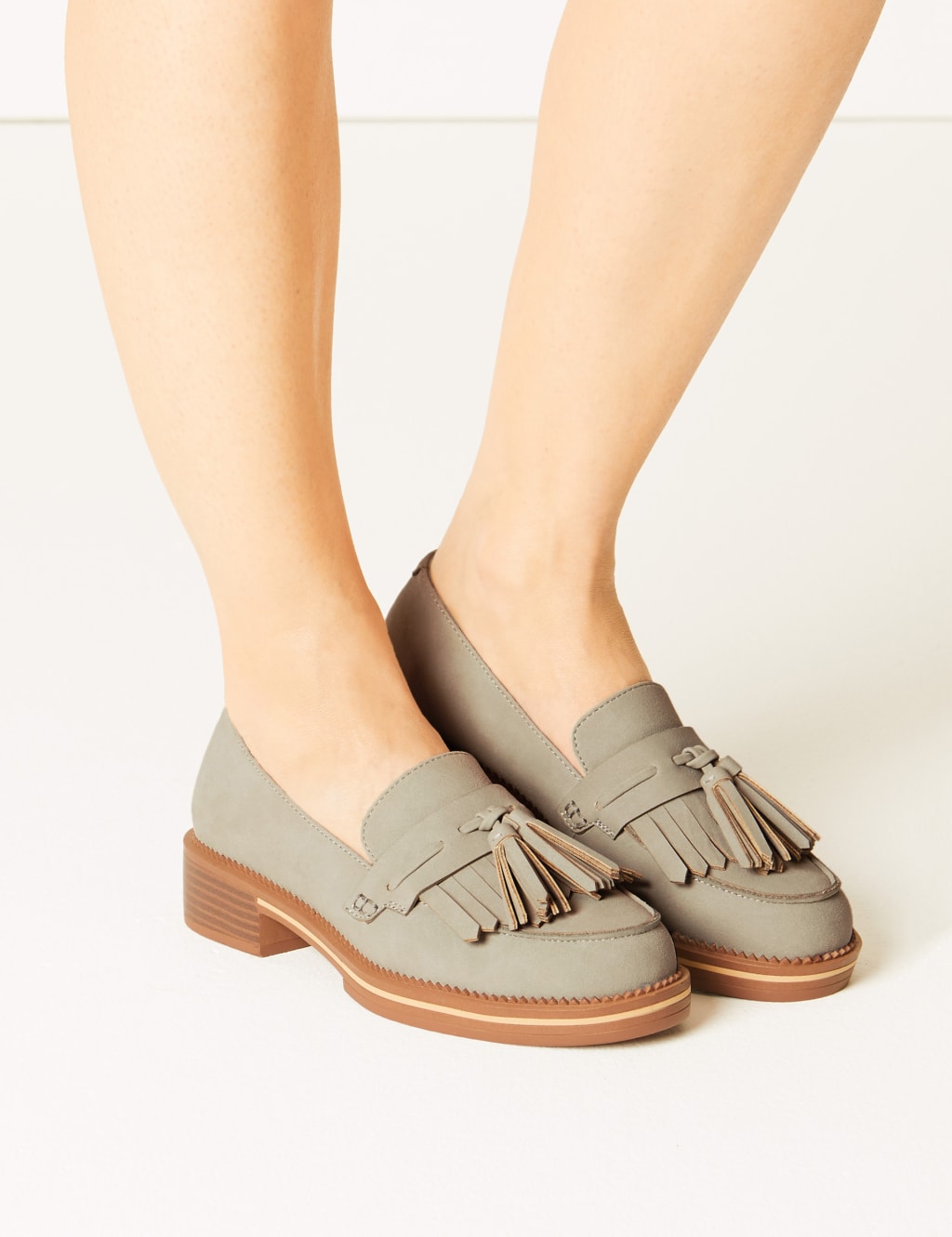 M&s tassel loafers deals