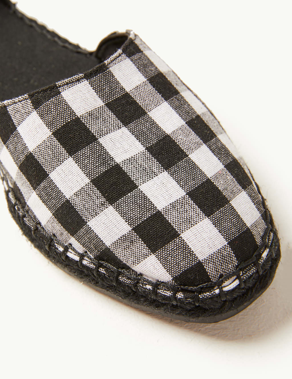 Gingham espadrilles hot sale