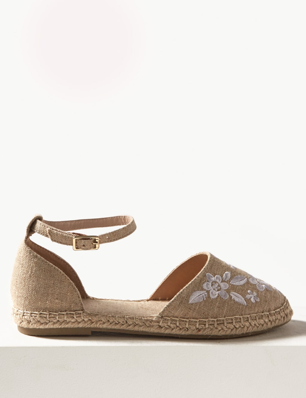 Embroidered Almond Toe Espadrilles 2 of 5