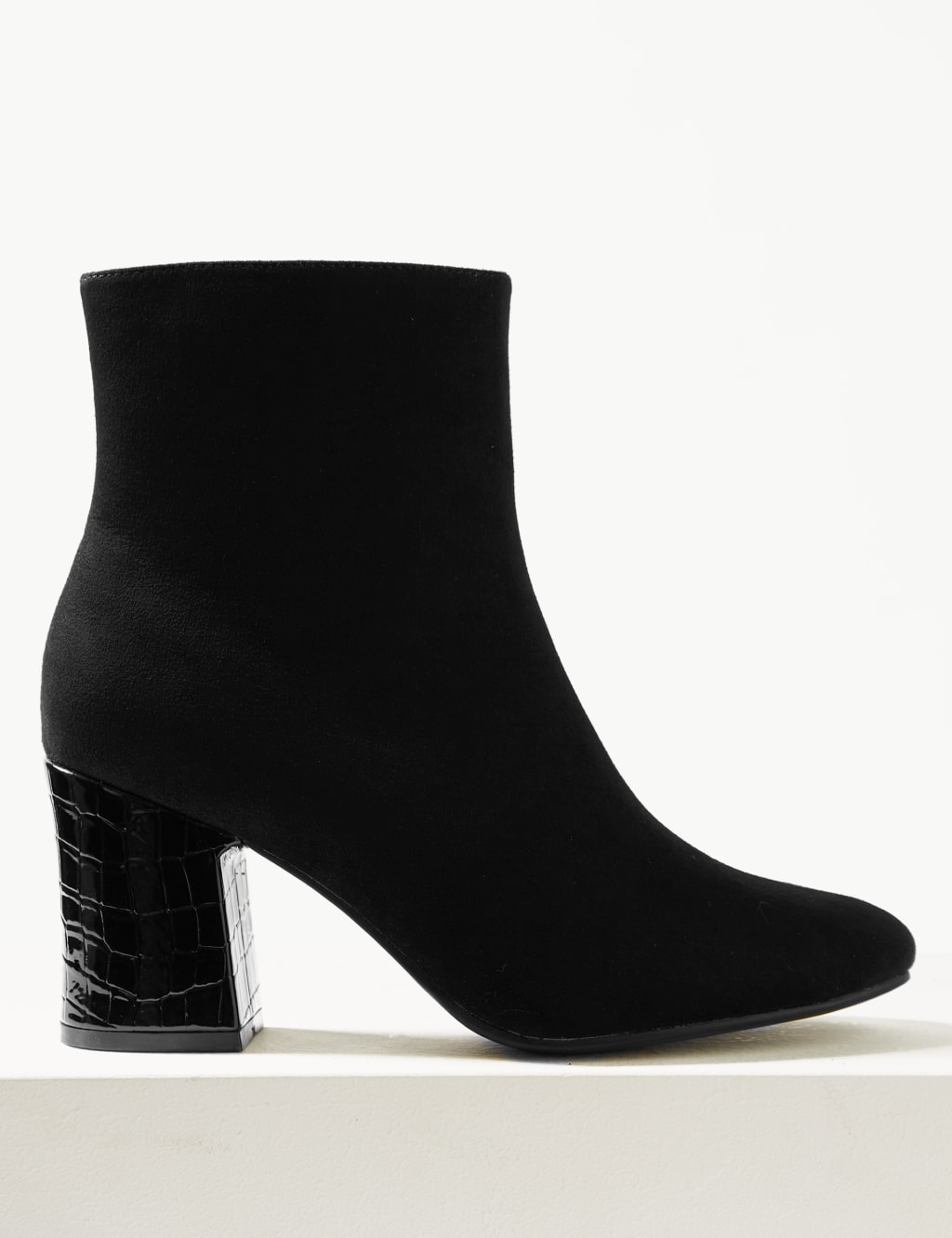 Block Heel Ankle Boots 2 of 6