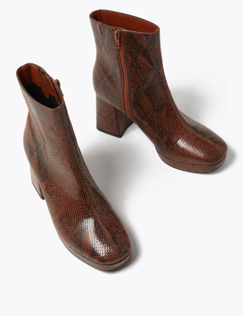 Block Heel Ankle Boots 3 of 5