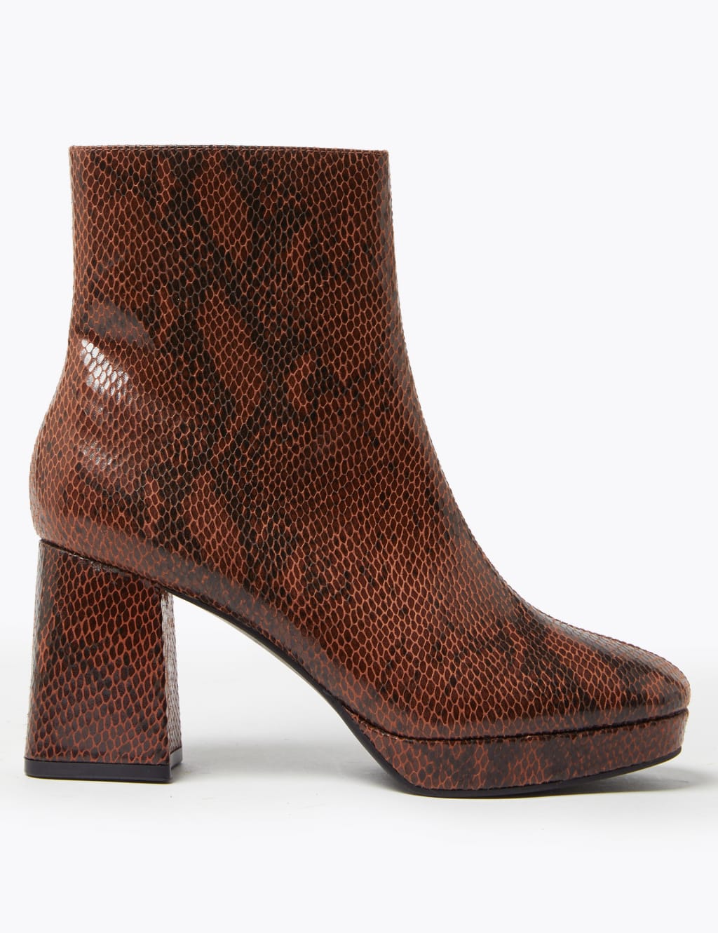 Block Heel Ankle Boots 2 of 5