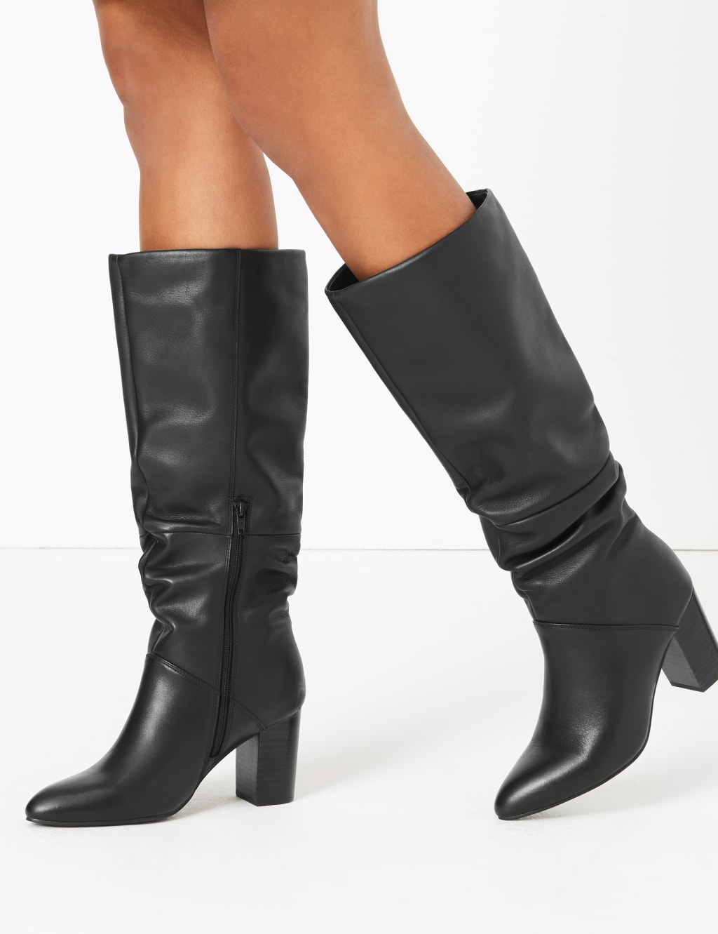 Marks and spencer slouch boots 2025