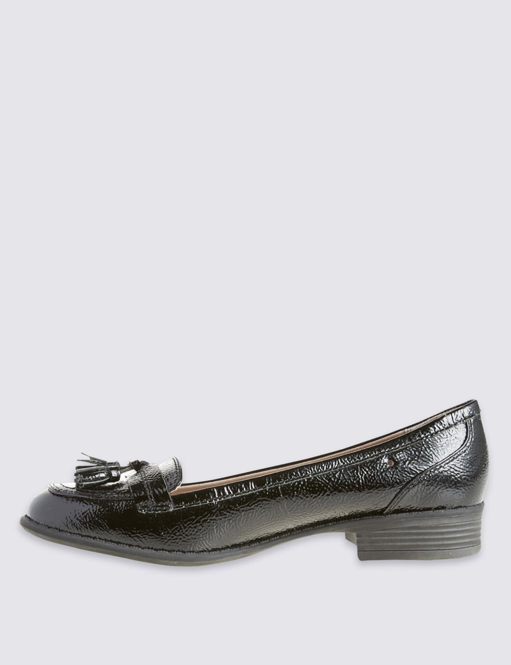 Wide Fit Leather Tassel Loafers 4 of 5