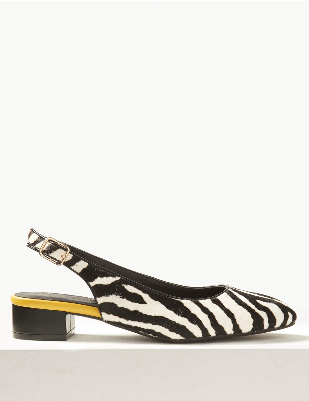 Leather Slingback Shoes 2 of 5