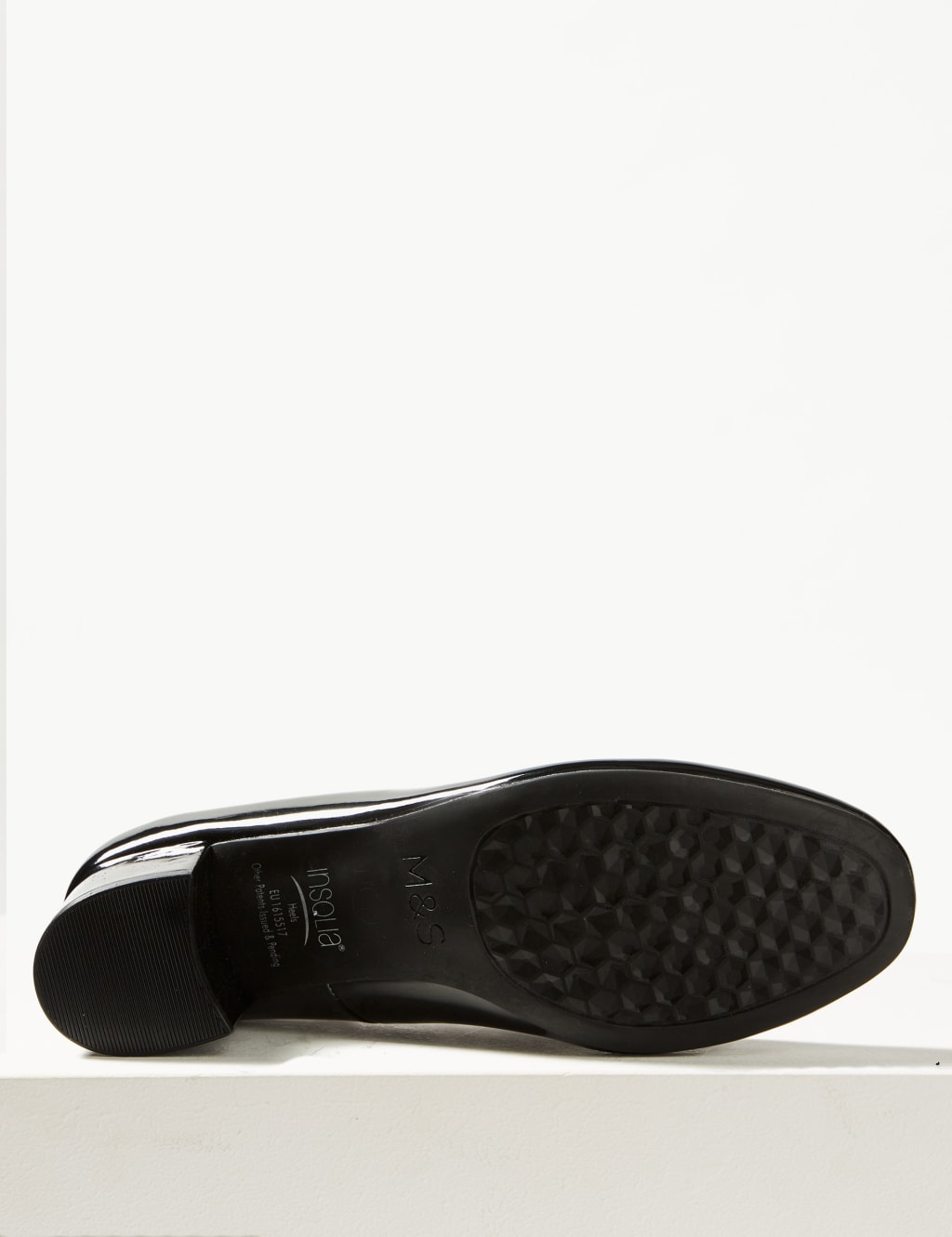 Wide Fit Leather Court Shoes 5 of 6