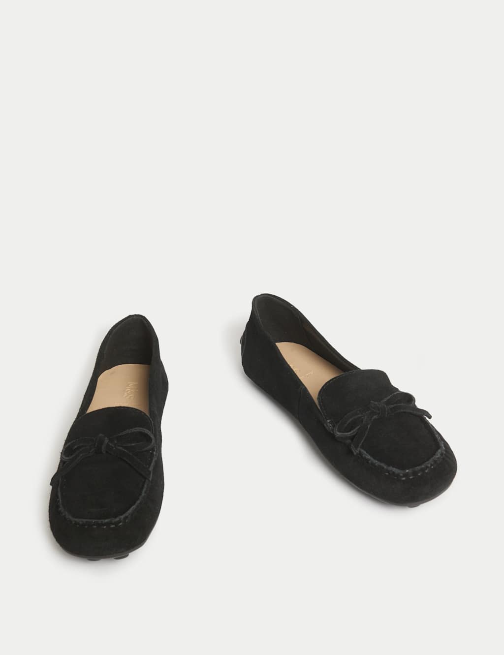 Suede Slip On Flat Loafers 2 of 3