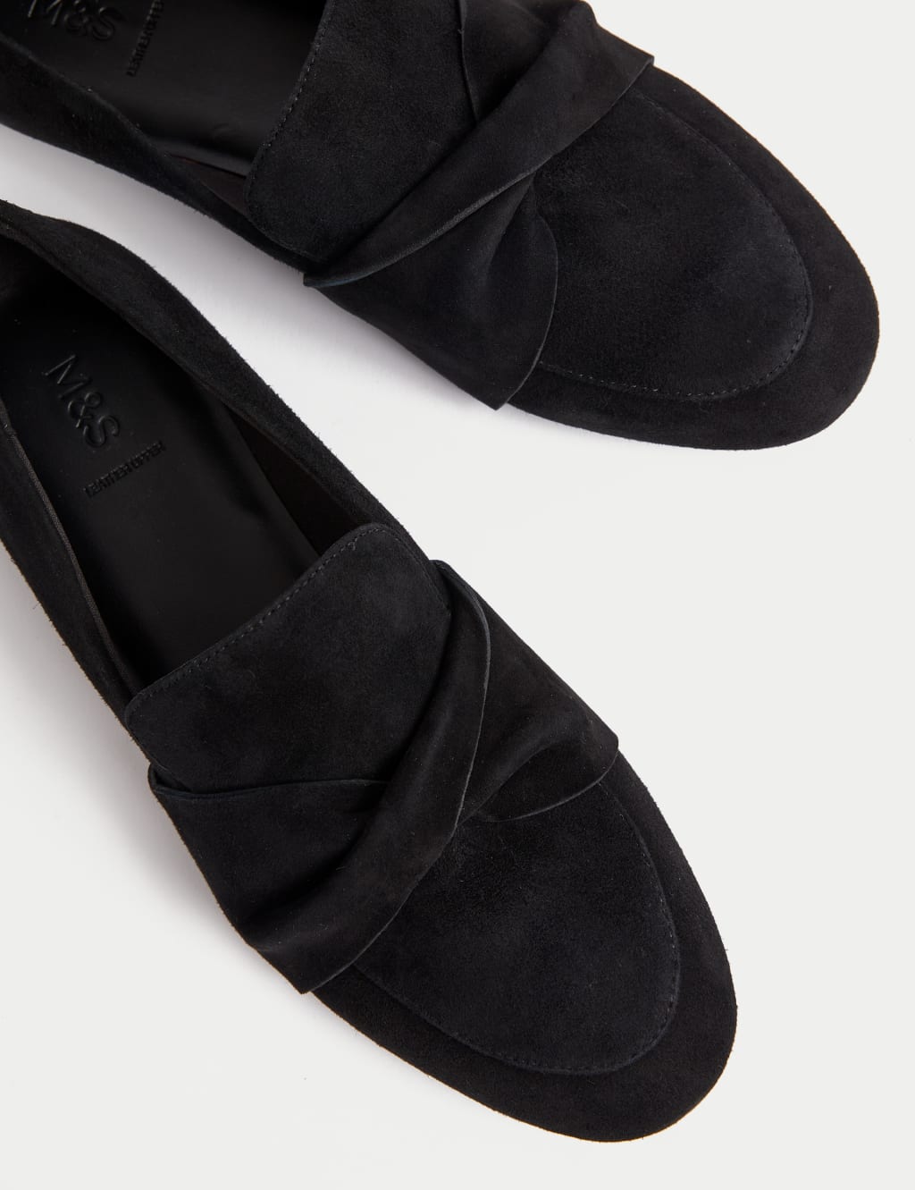 Suede Bow Loafers 3 of 3