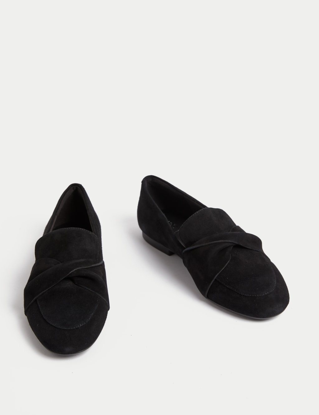 Suede Bow Loafers 2 of 3