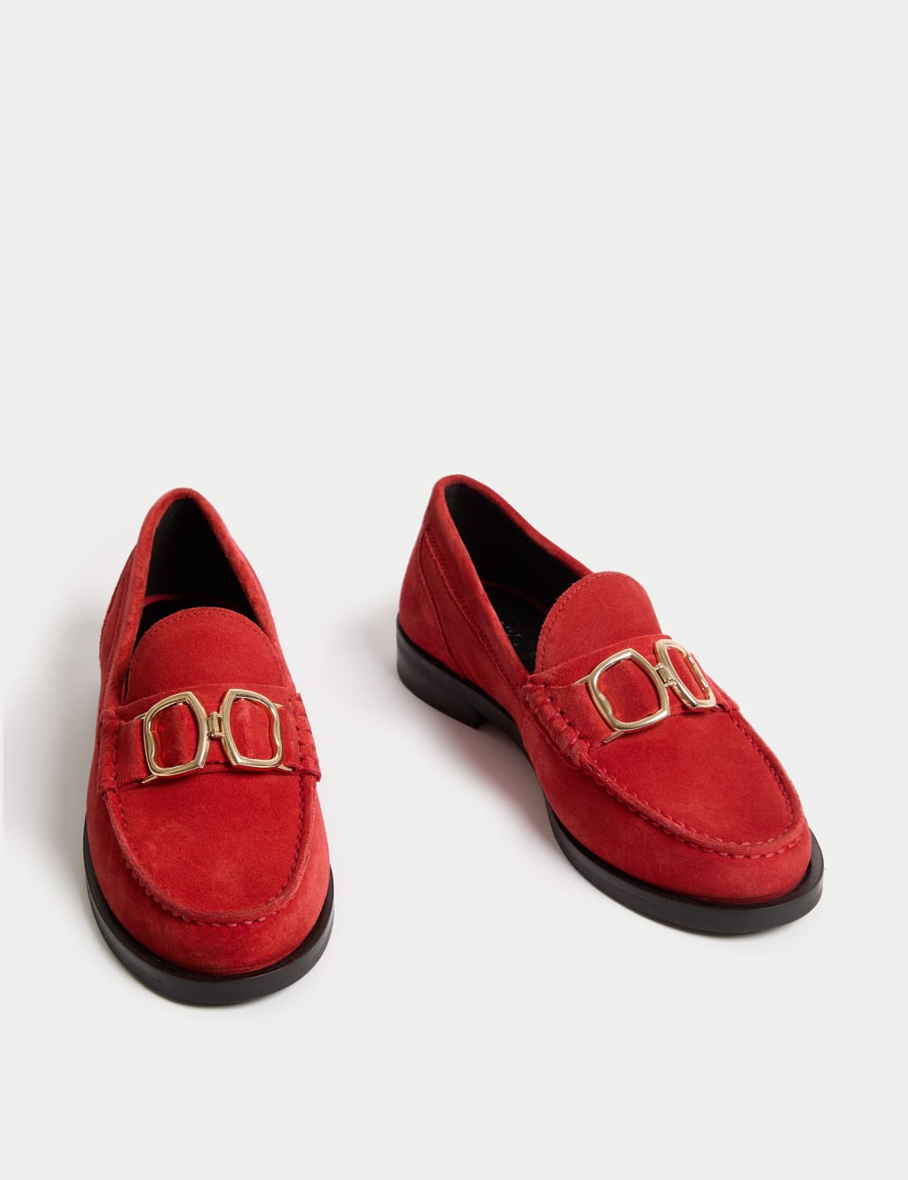 Suede Trim Loafers 2 of 3