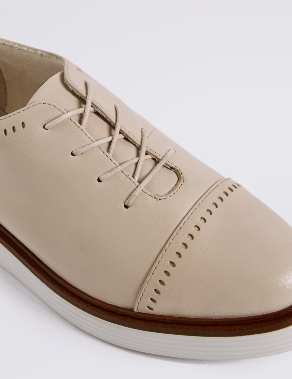 M&s flatform brogues on sale