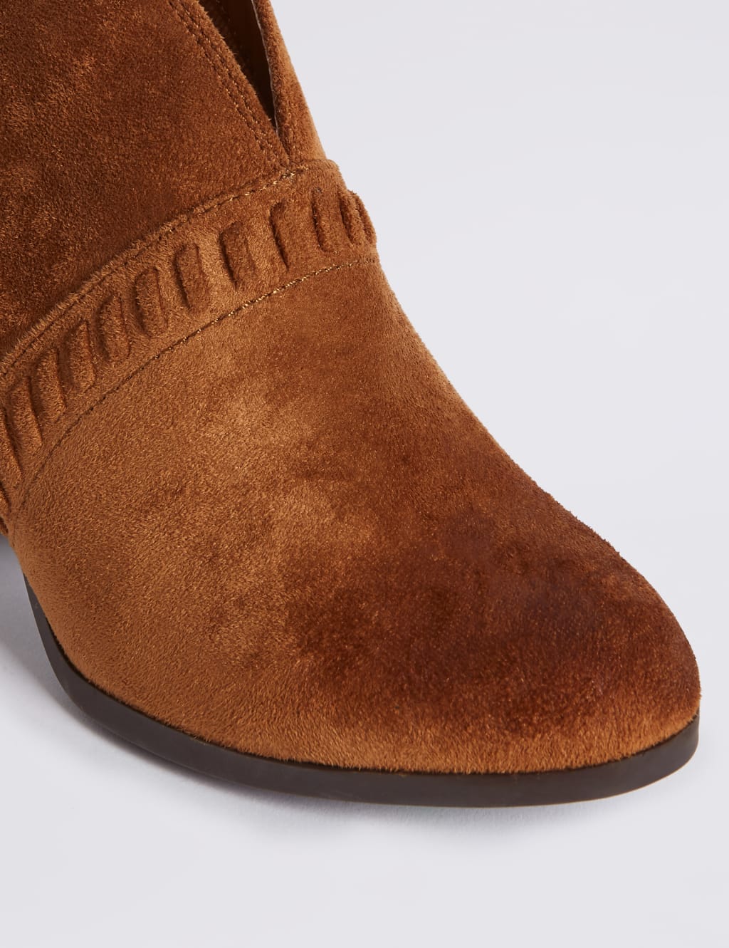 Extra Wide Fit Block Heel Ankle Boots 6 of 6