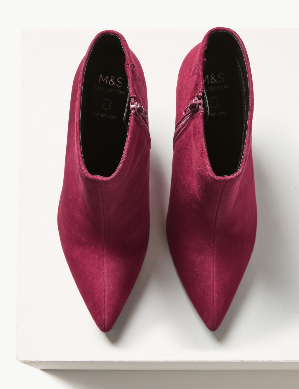 Suede Smart Point Ankle Boots 4 of 6