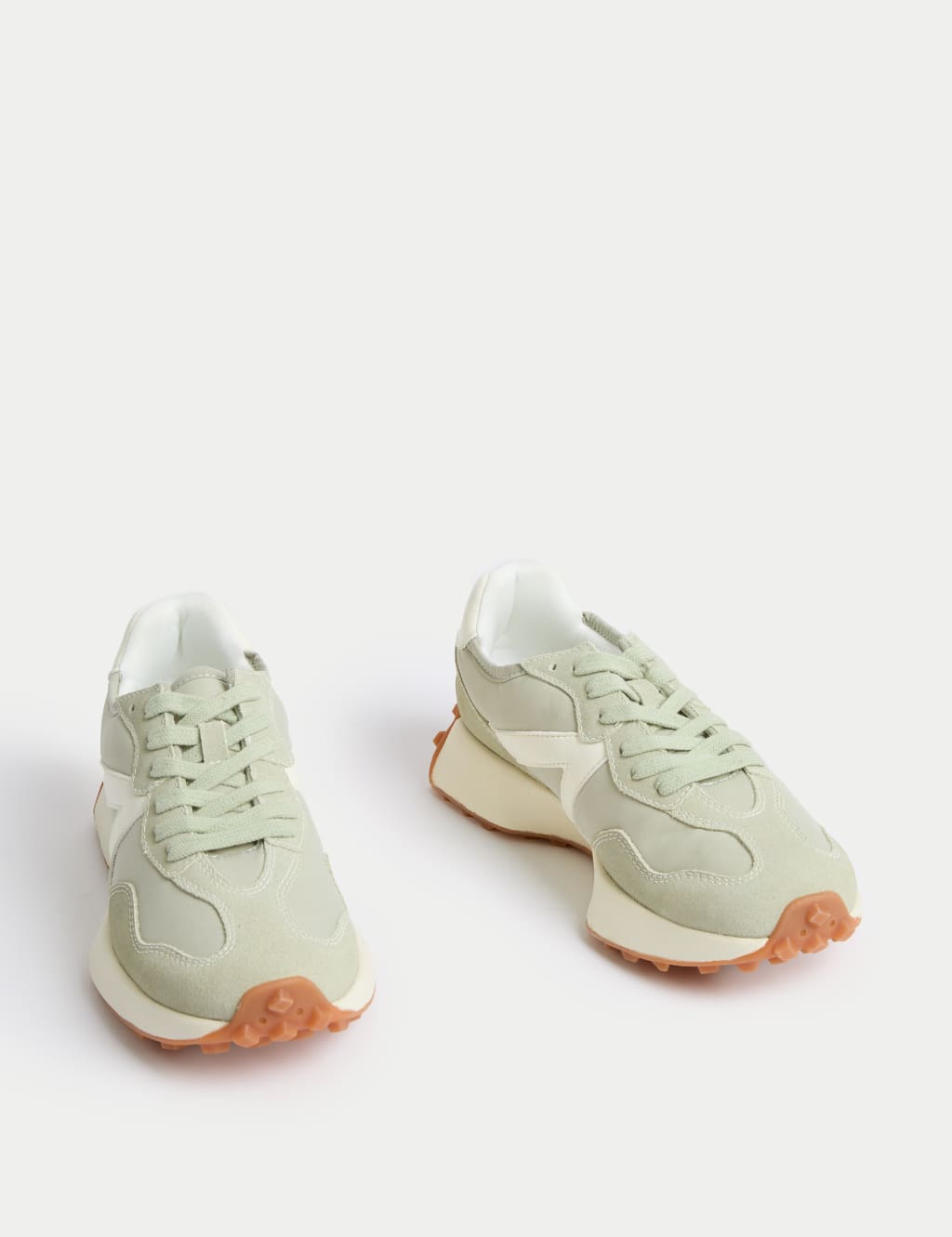 Leather Side Detail Trainers 2 of 3