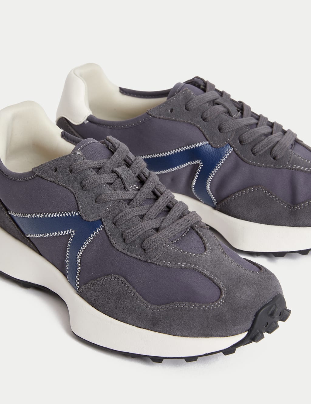 Leather Side Detail Trainers 3 of 3