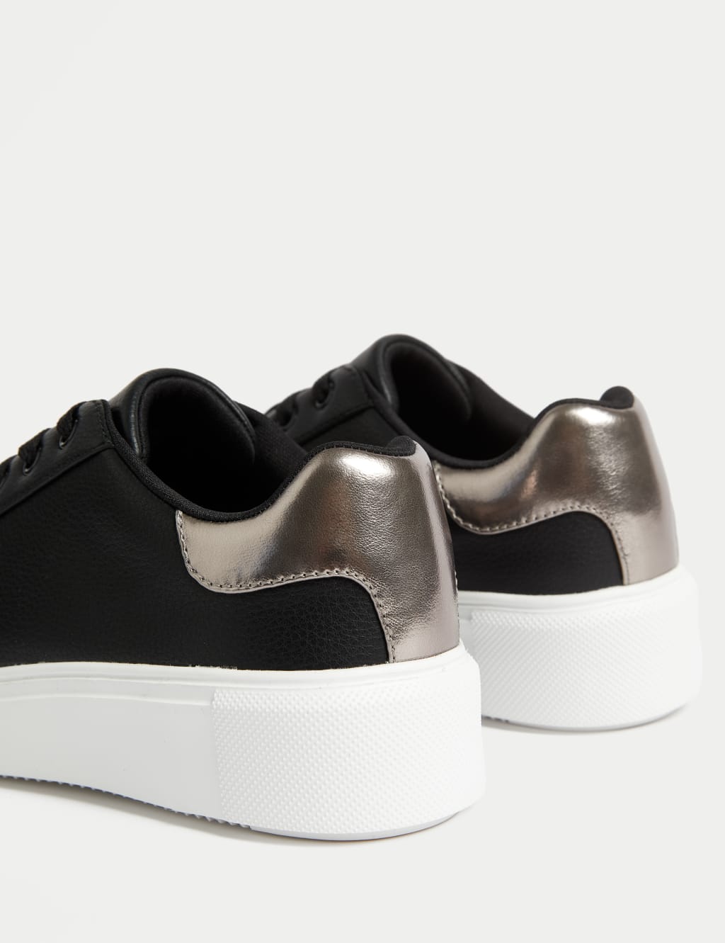 Lace Up Platform Trainers 3 of 3
