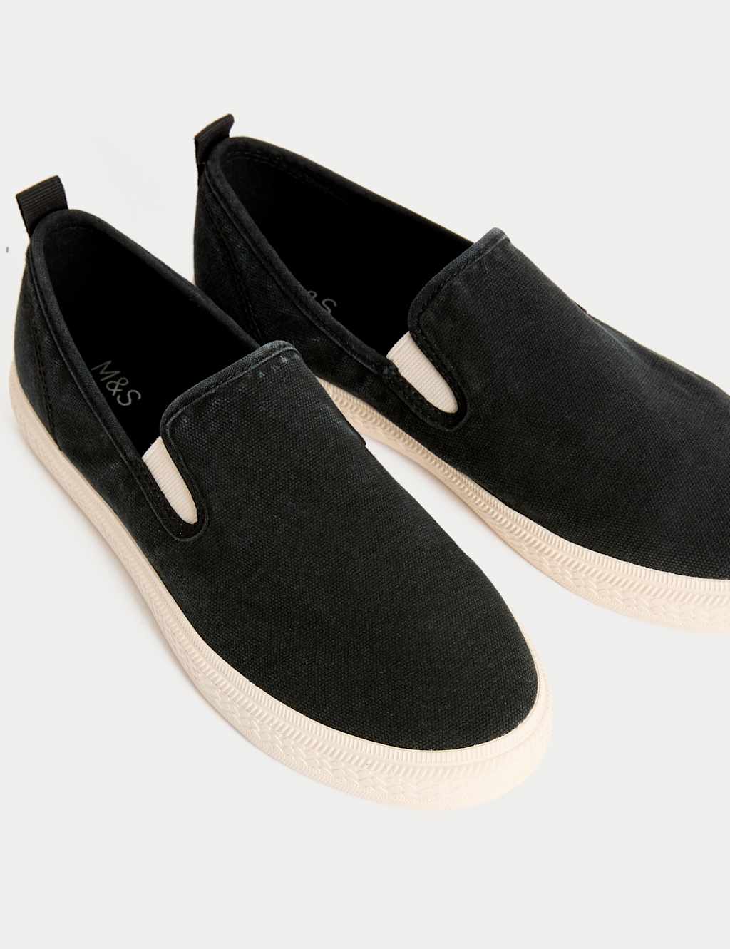 Slip On Plimsoll Trainers With Freshfeet™ 3 of 3