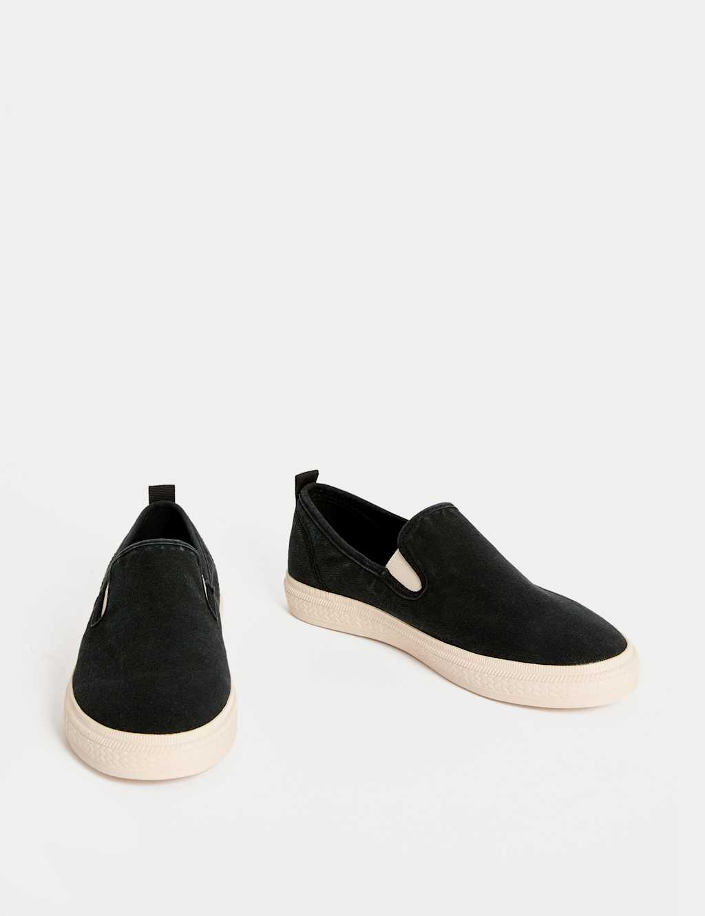 Slip On Plimsoll Trainers With Freshfeet™ 2 of 3