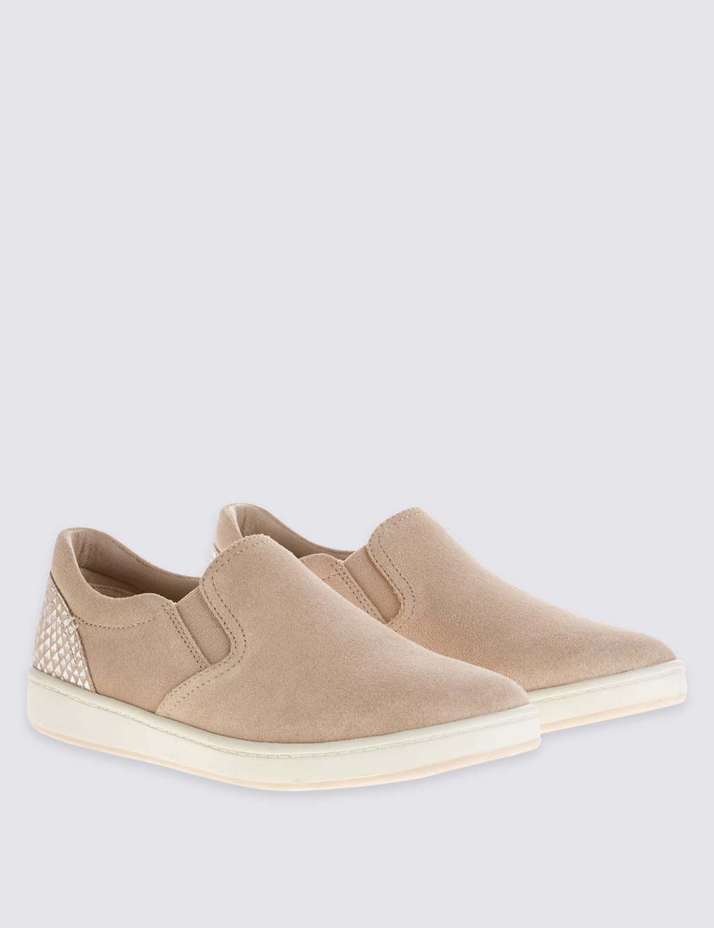 Suede Slab Sole Trainers 3 of 6