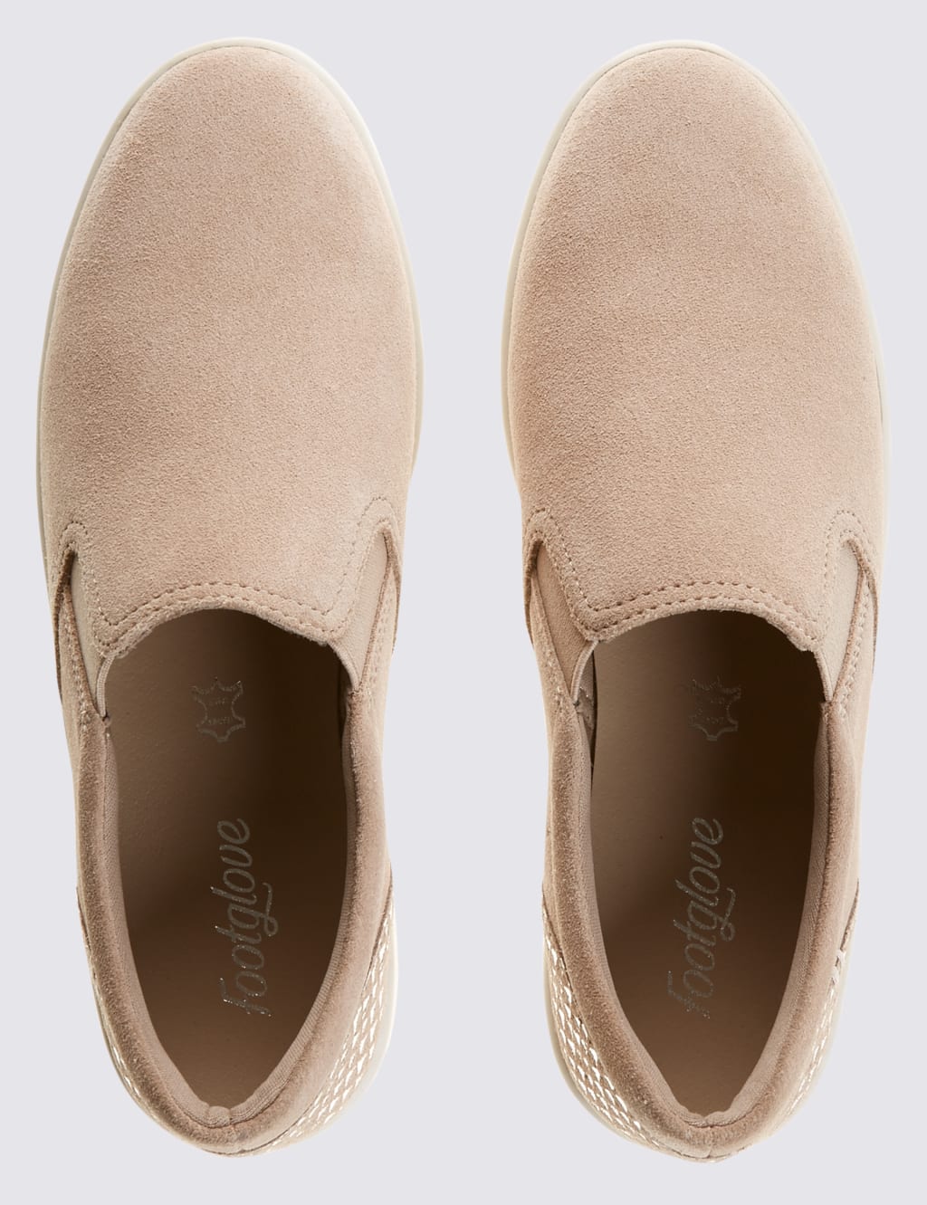 Suede Slab Sole Trainers 4 of 6
