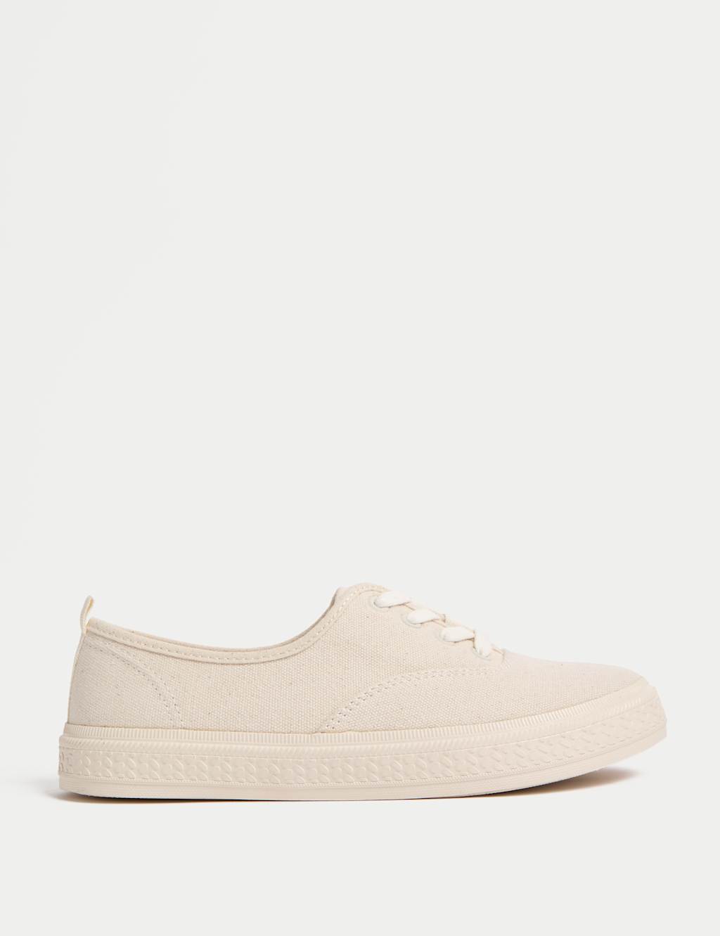 Canvas Lace Up Trainers 1 of 3