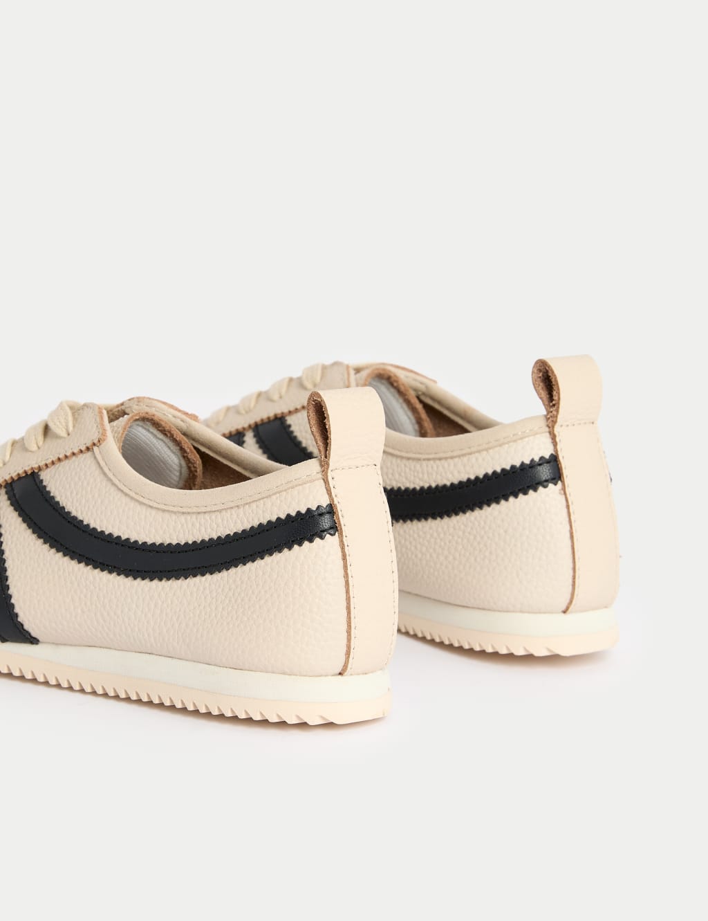 Leather Stripe Trainers 3 of 3