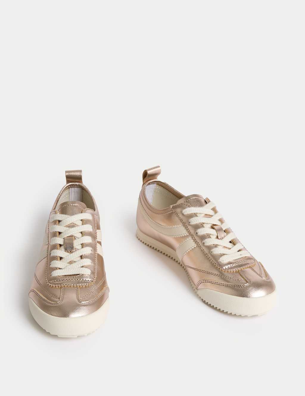 Leather Stripe Trainers 2 of 3