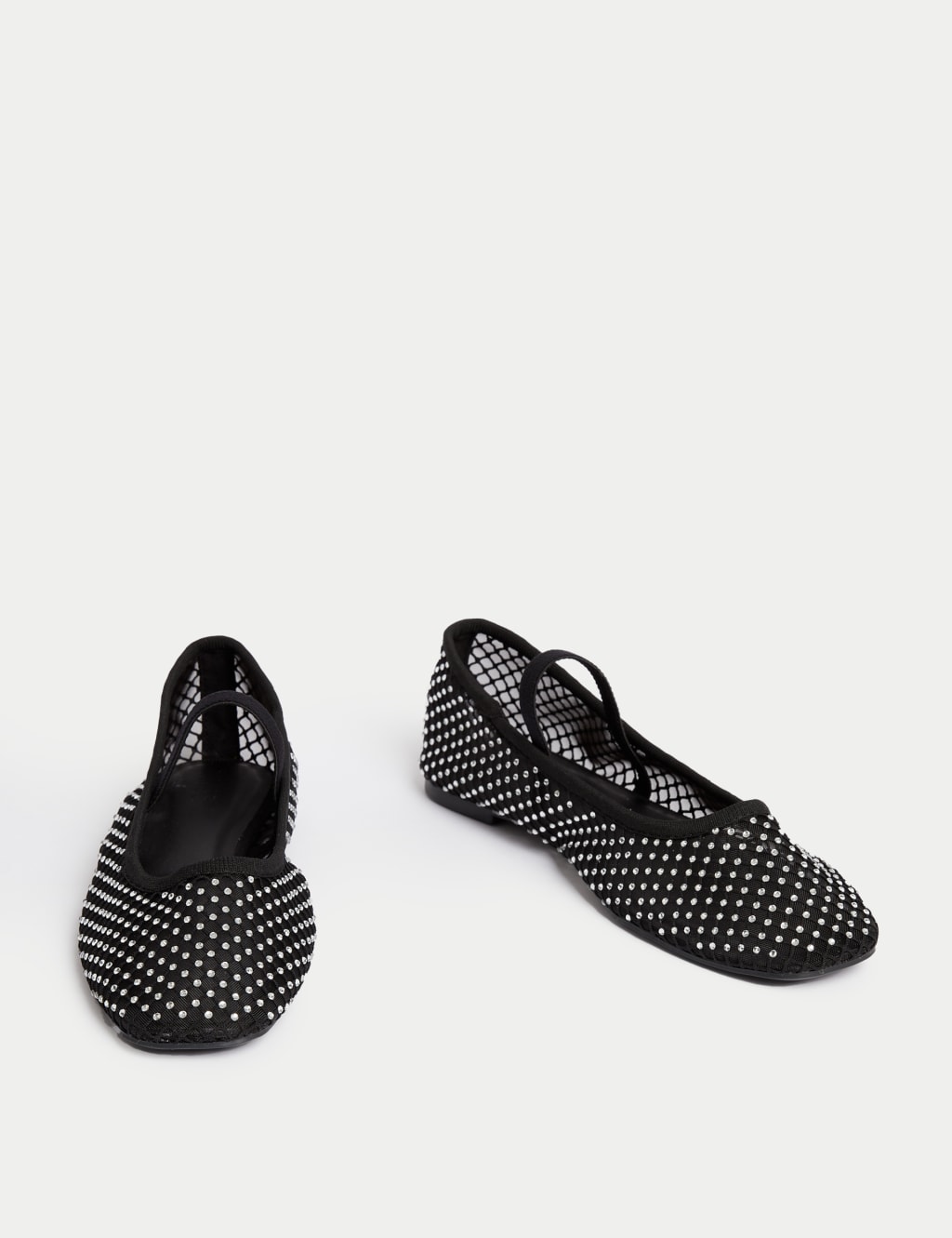 Sparkly ballet pumps store
