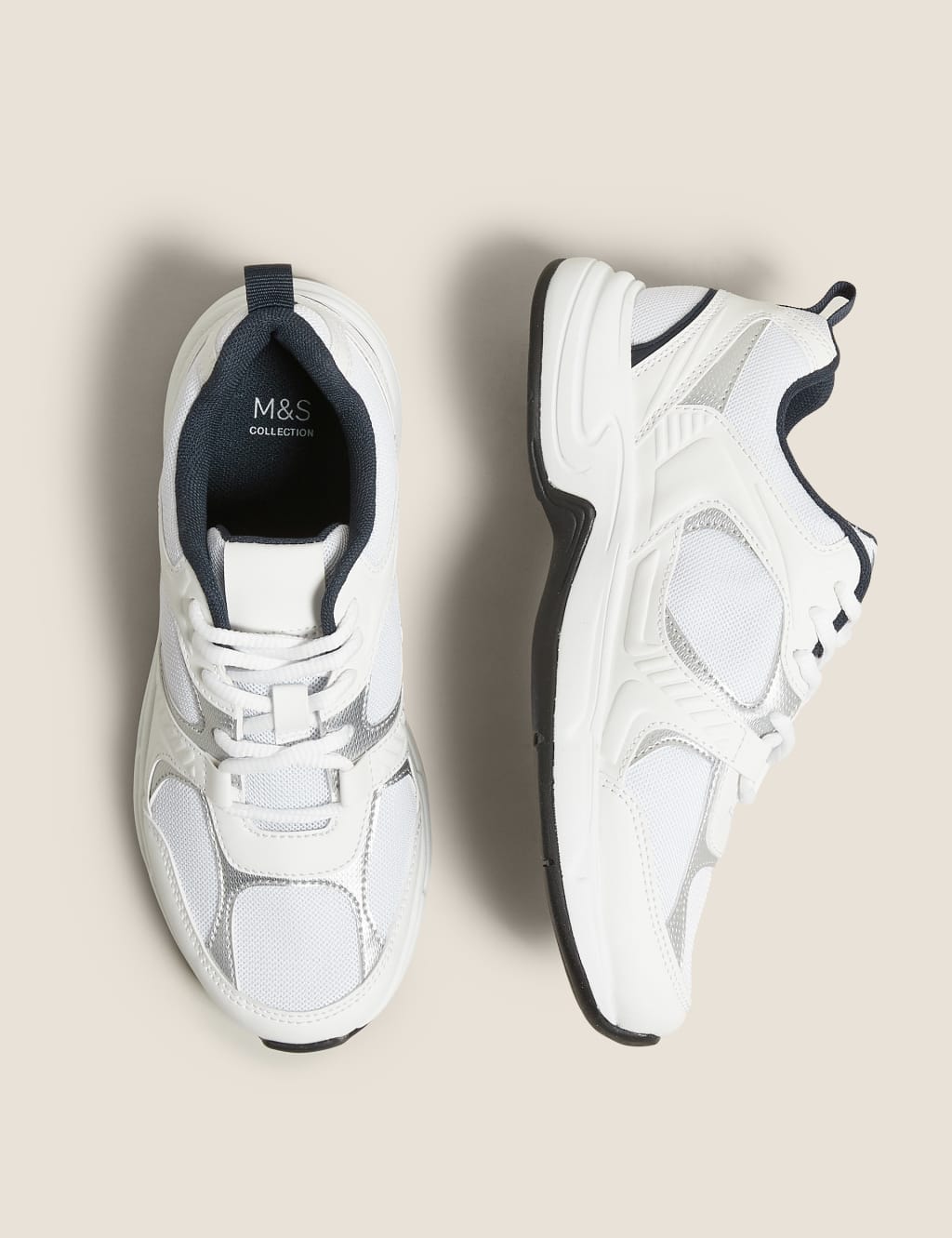 Lace Up Chunky Trainers 4 of 6