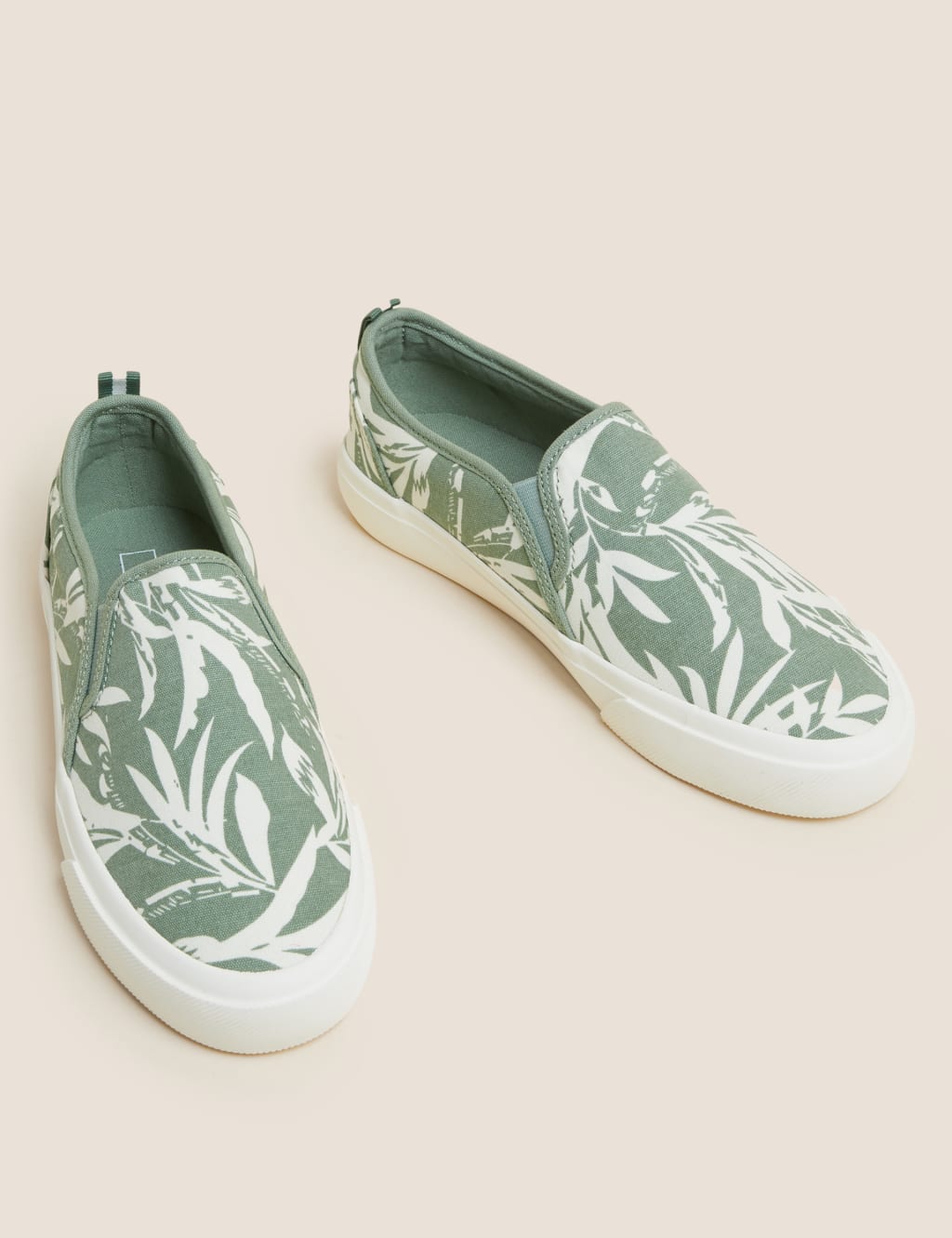 Canvas Slip On Trainers