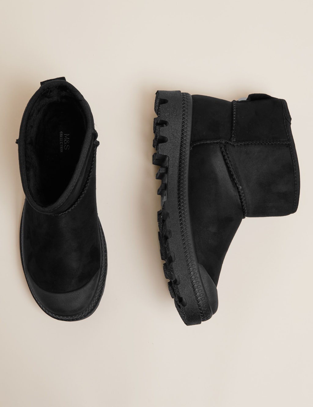 Toe Cap Pull On Ankle Boots 1 of 4