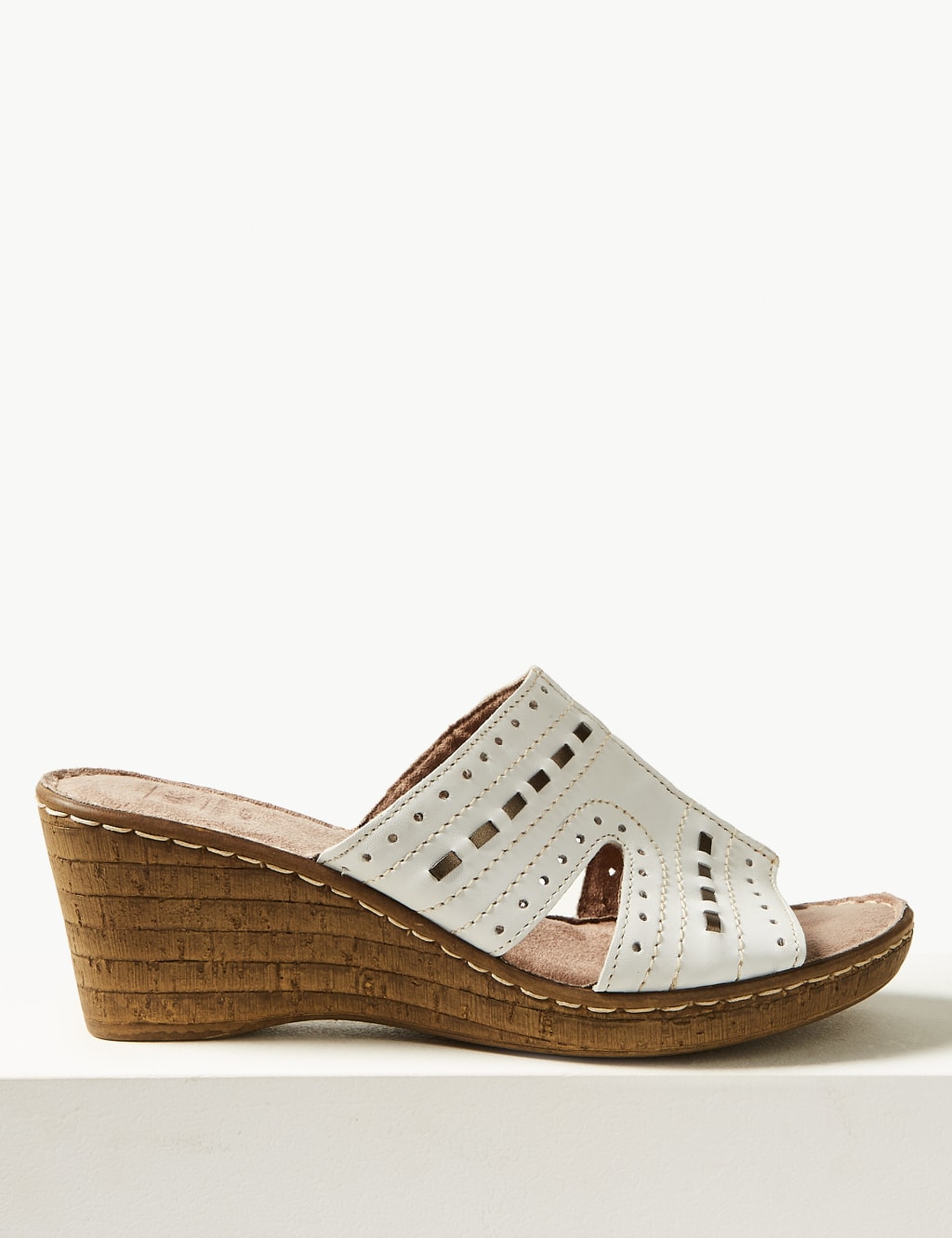 Womens wedge mules uk discount