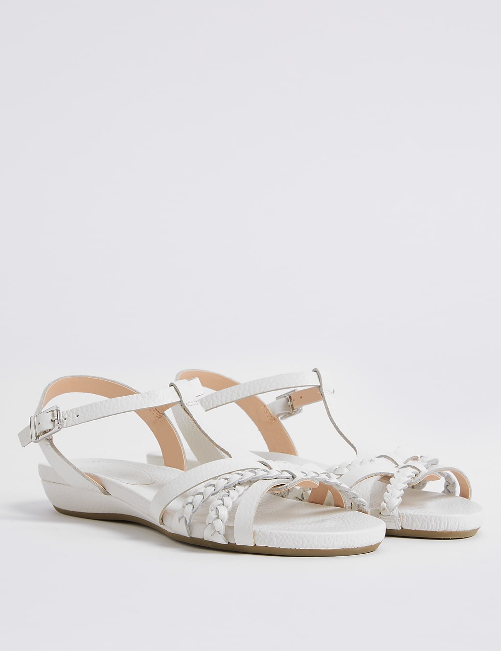 Wide Fit Leather Gladiator Sandals 3 of 6
