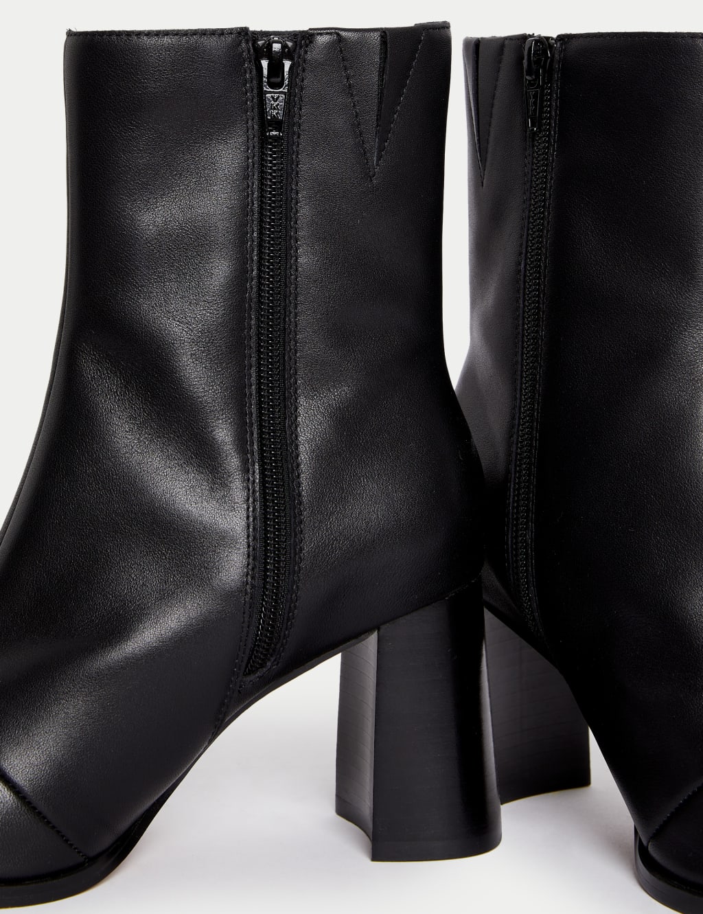 Square toe boots topshop on sale